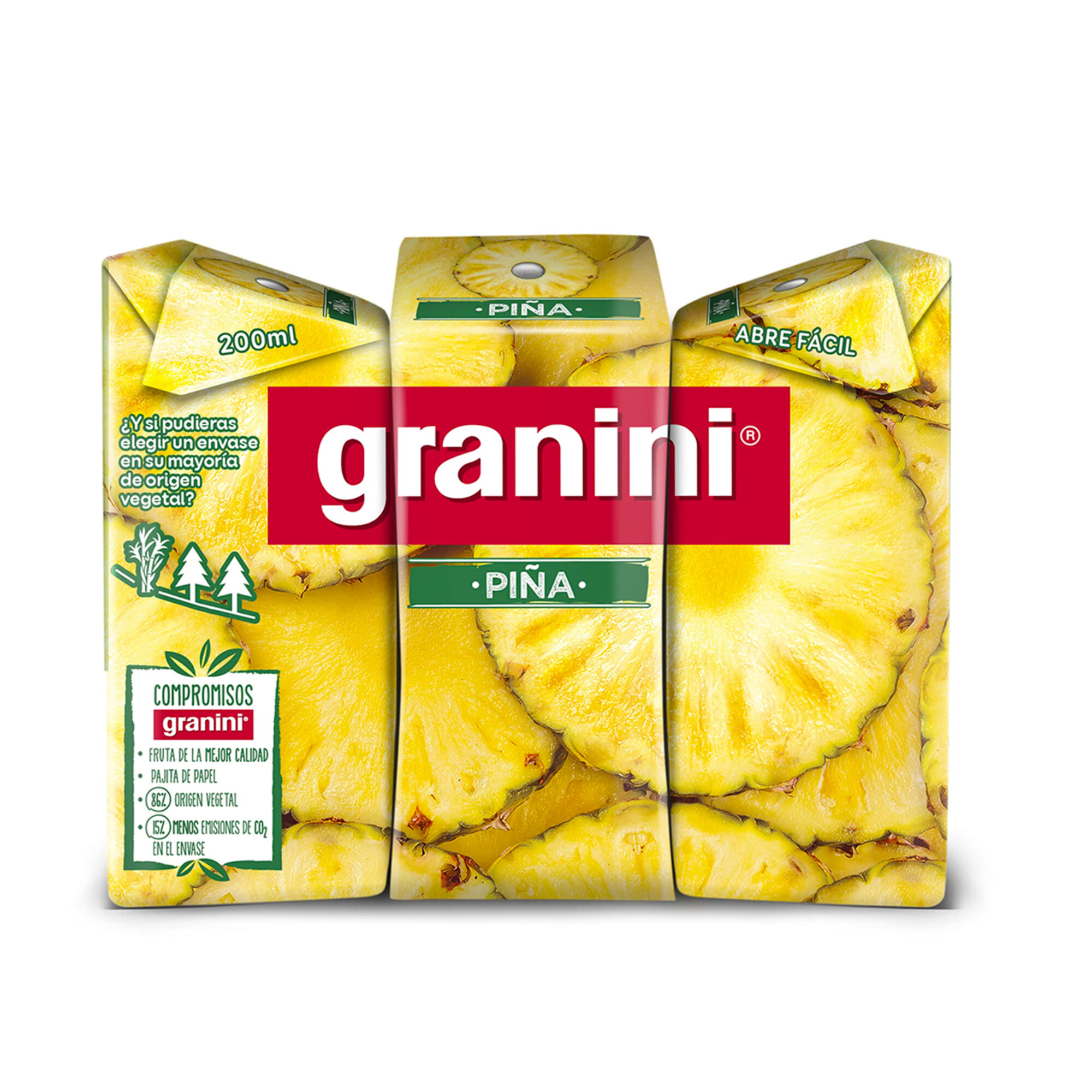 Granini Piña 3x200Ml