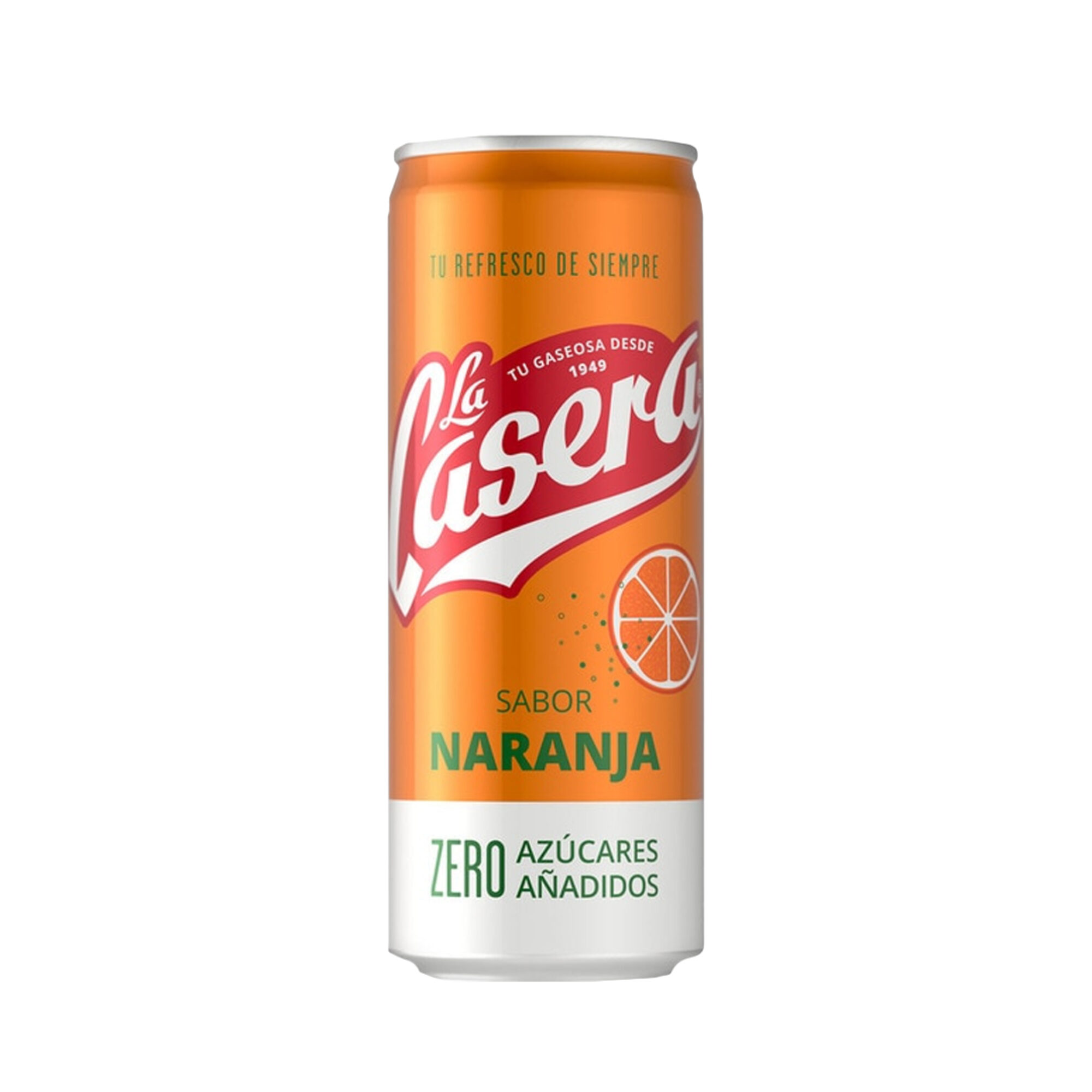 LA CASERA Refresco de naranja  33cl*24