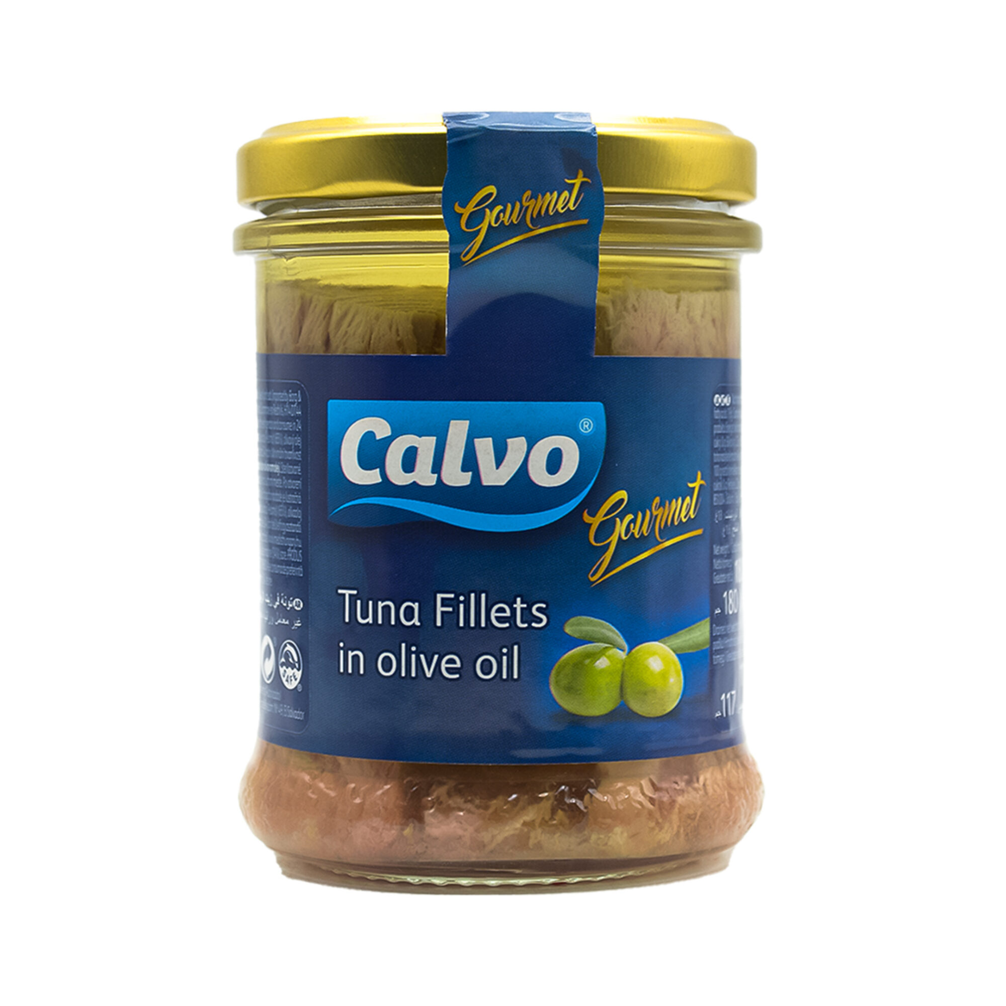 ATUN CALVO ACEITE  OLIVA EN TARRO 180 GR x6pcs