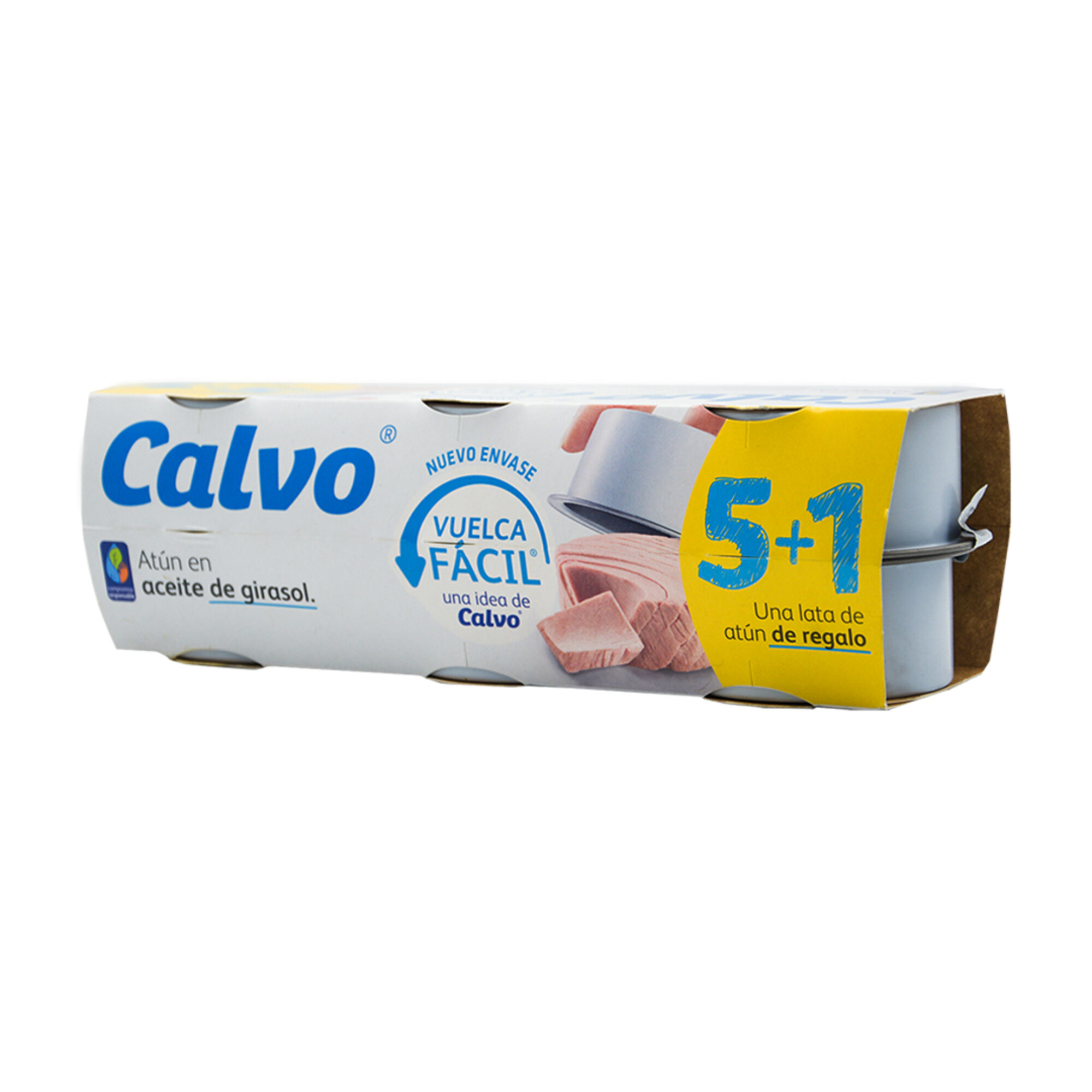 ATUN CALVO EN ACEITE VEGETAL PACK6 x 10pcs