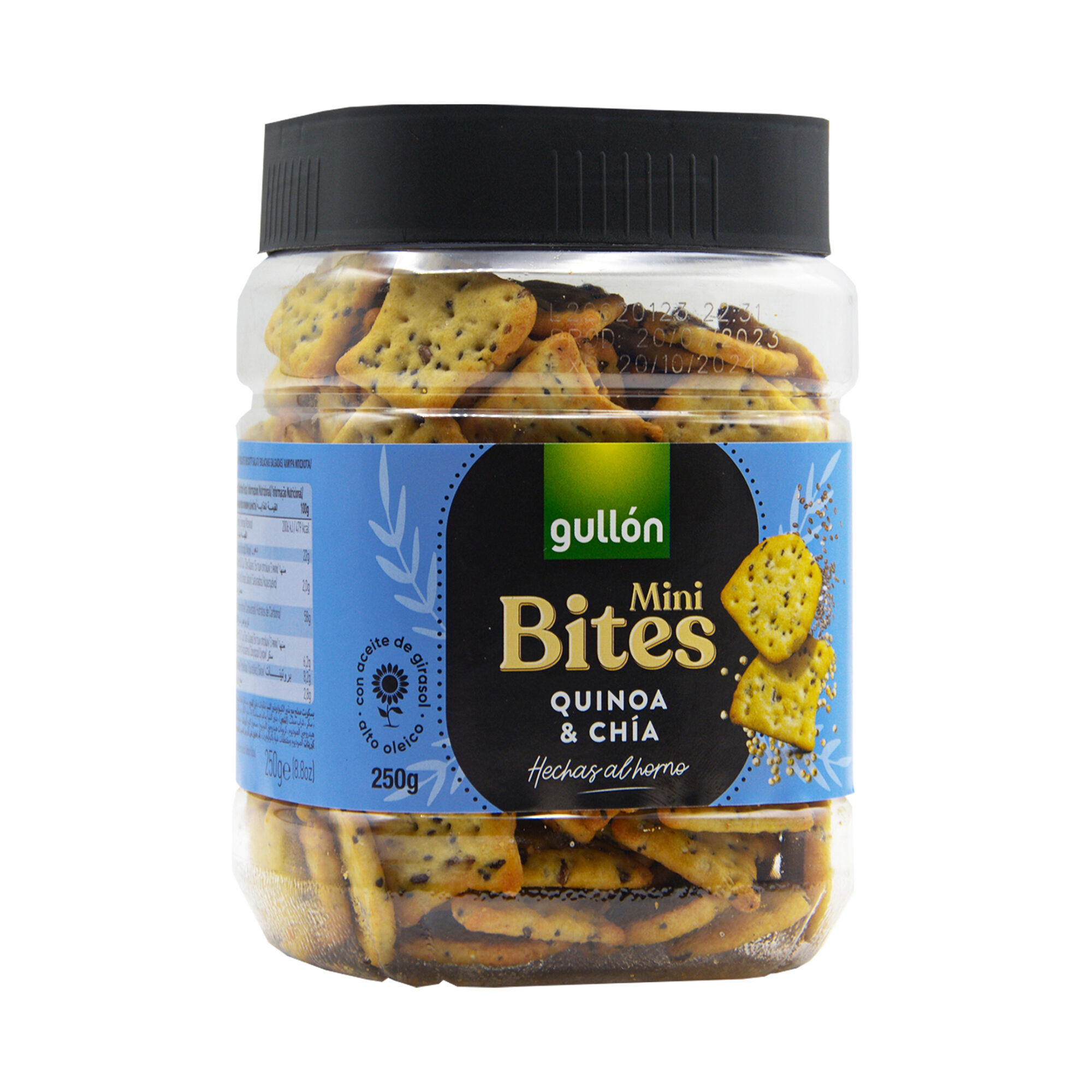 GULLON CRACKER SMILLAS 250GR x12pcs