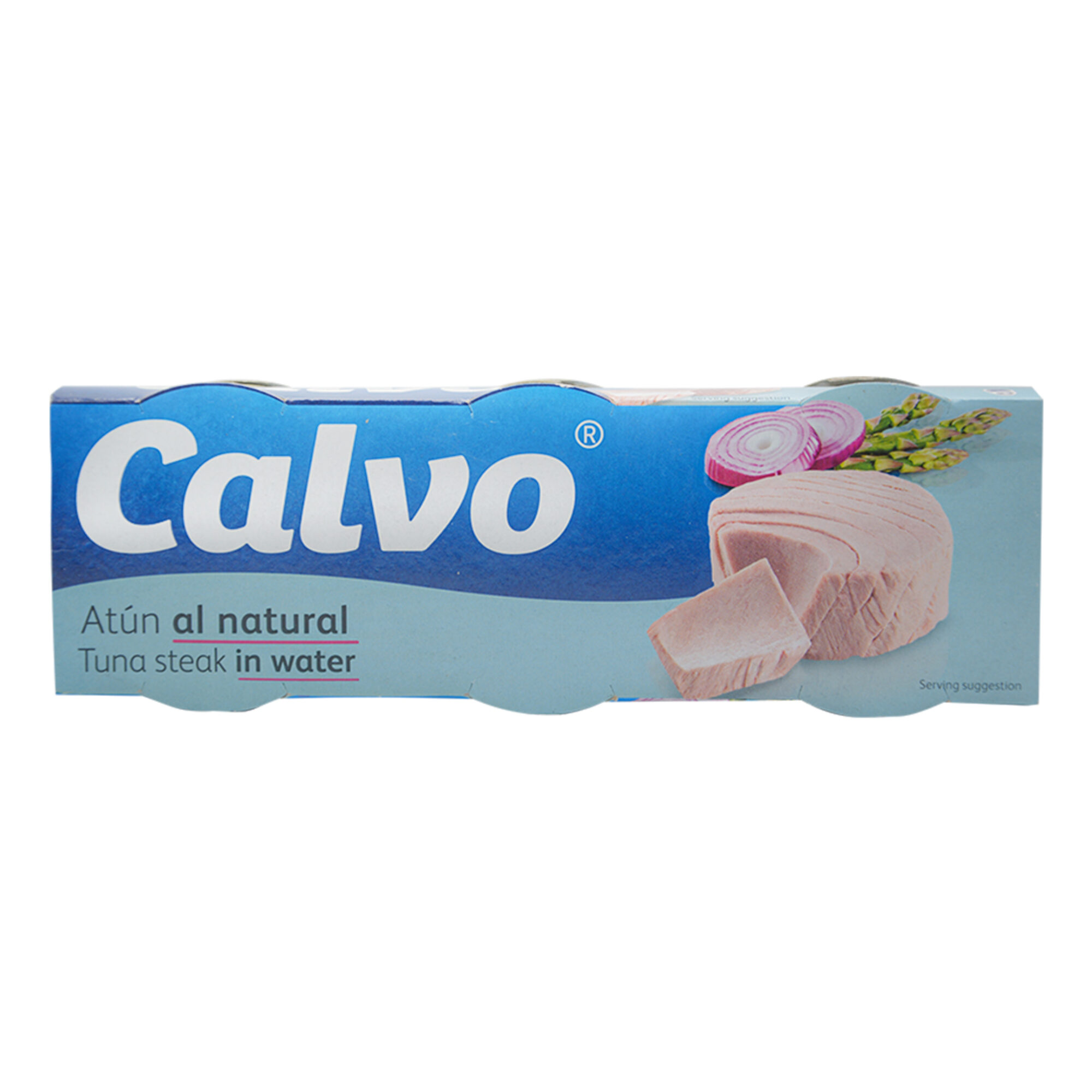 ATUN CALVO NATURAL PACK 3 x25pcs