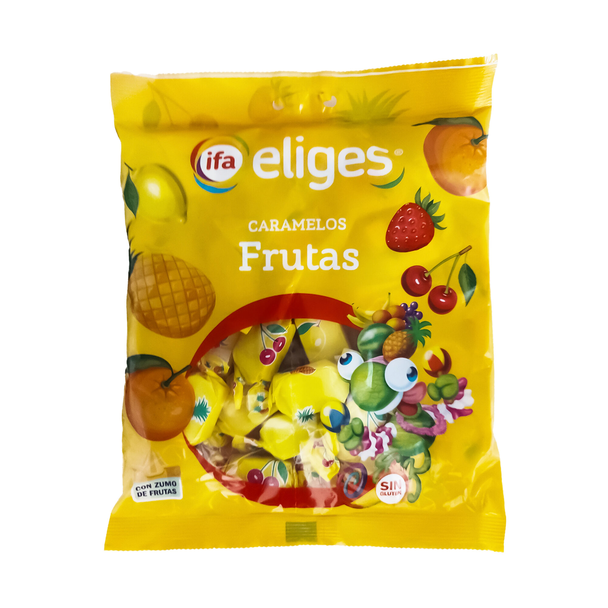 CARAMELOS FRUTAS BLANDOS IFA ELIGES 250GR x10pcs