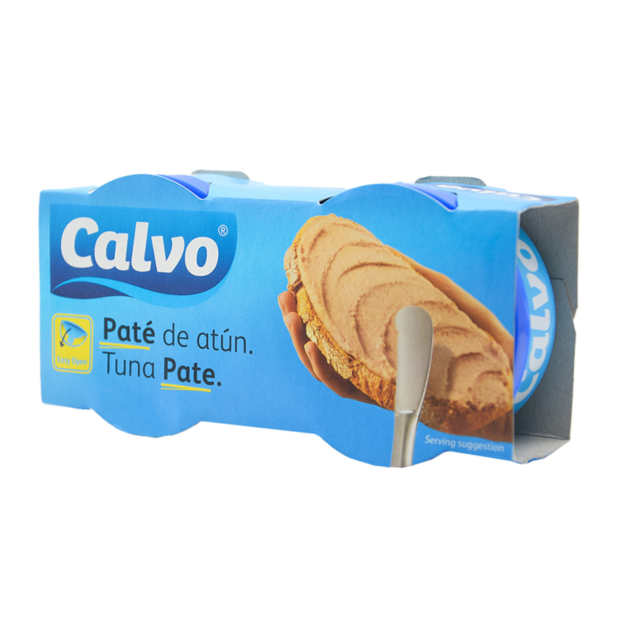 PATE DE ATUN CALVO (PACK2-75GR) x10pcs