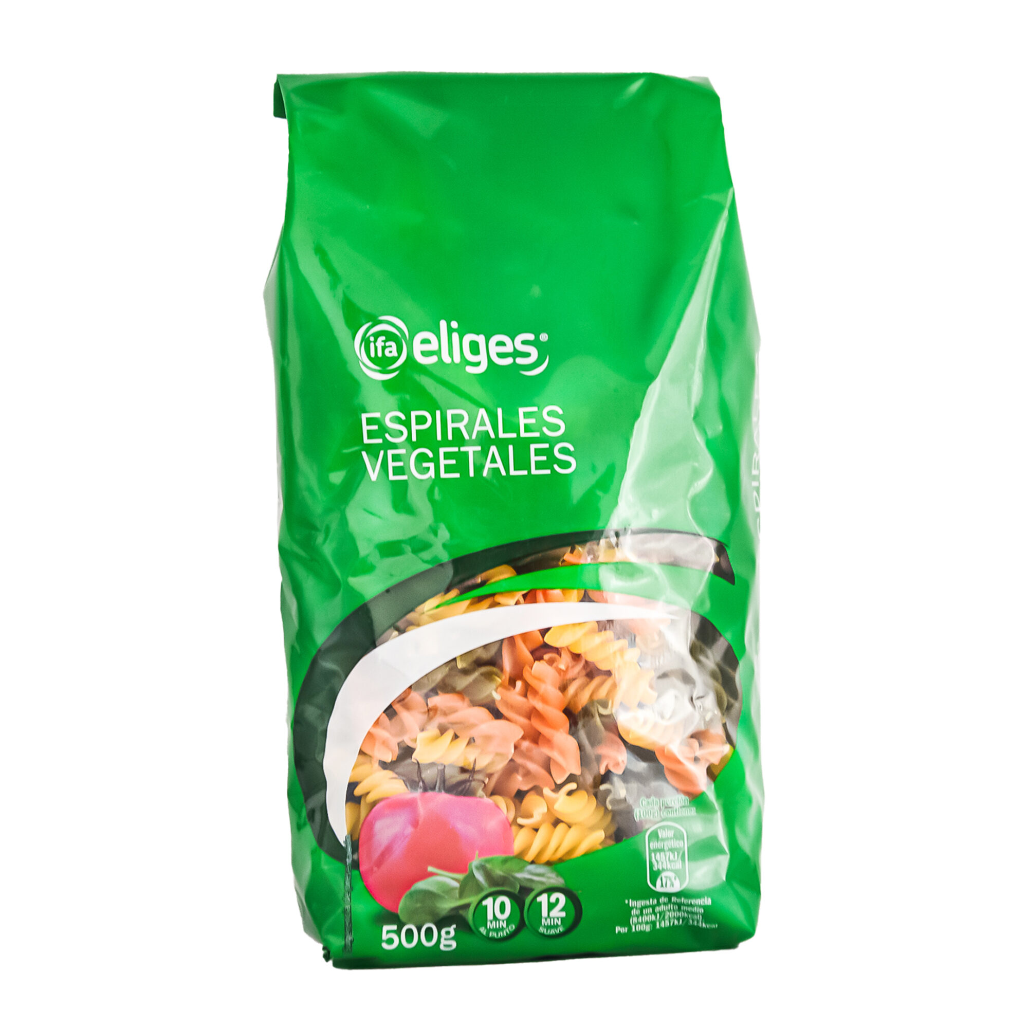 ESPIRALES VEGETALES IFA ELIGES 500GR x18pcs