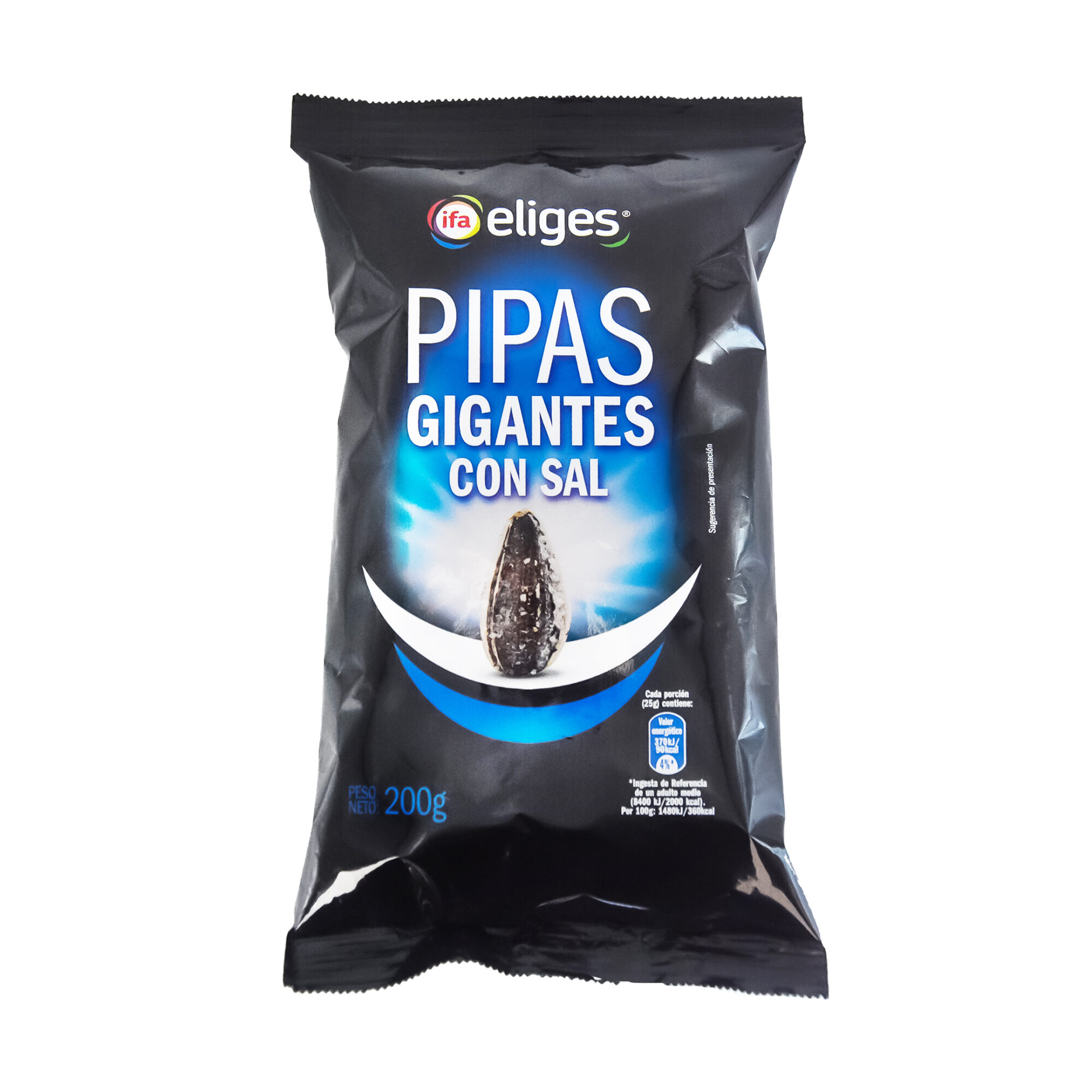 PIPAS CASCARA GIGANTES C SAL IFA ELIGES 200G x12pcs