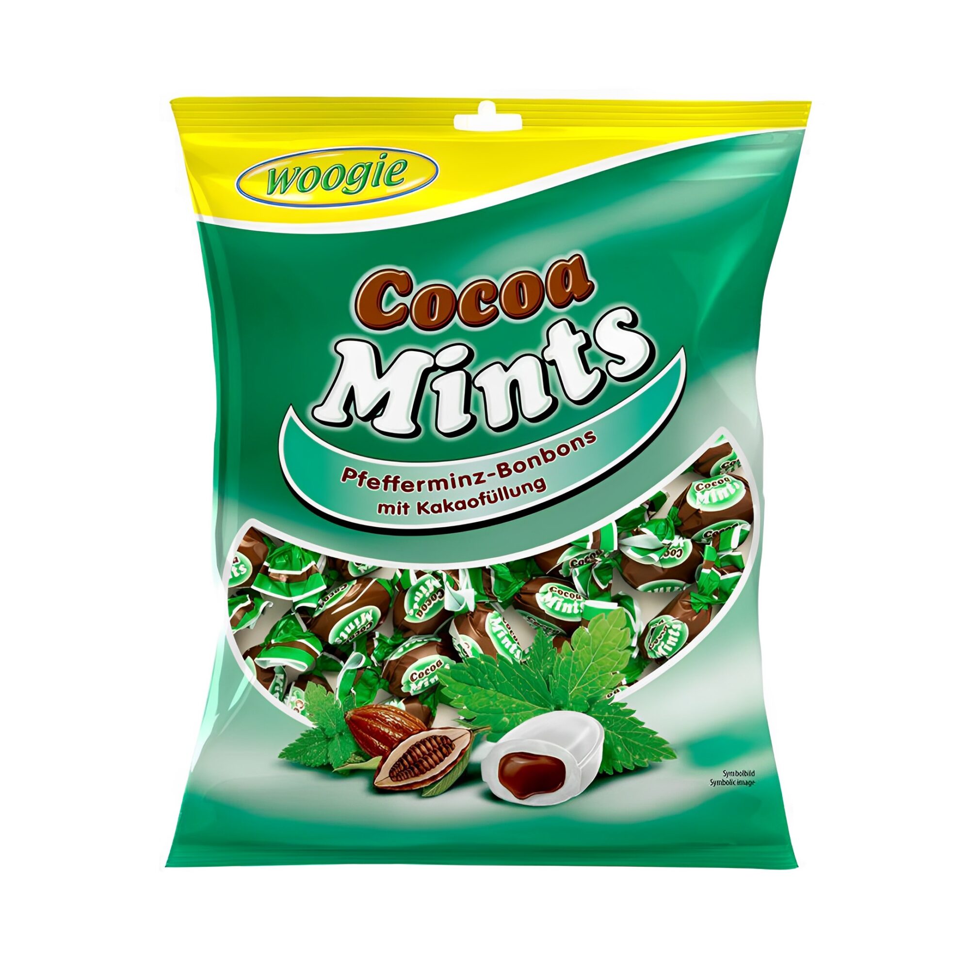 WOOGIE COCOA MINTS 150G x24pcs