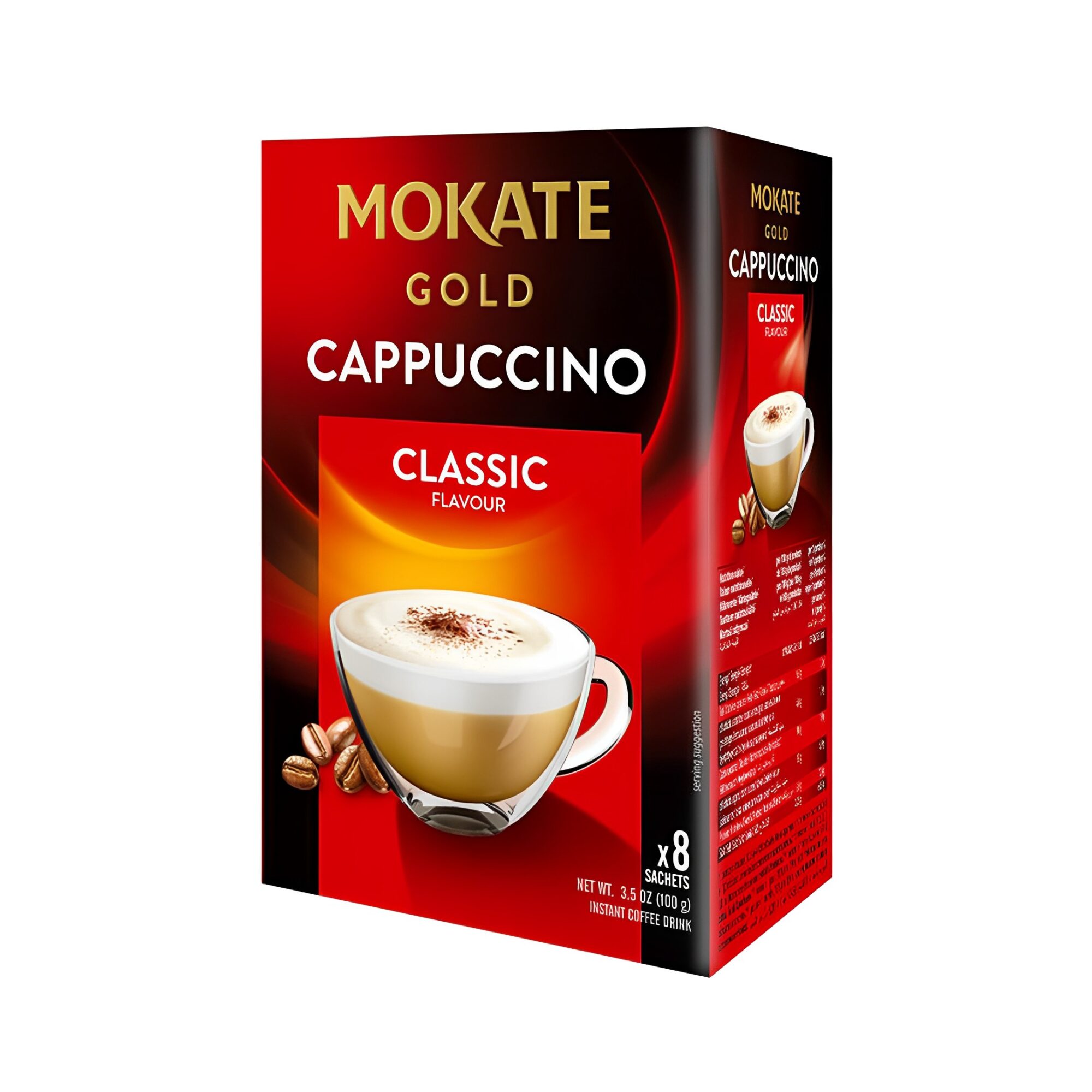 CAPPUCCHINO GOLD CLASSIC 8 SACHETS x12pcs