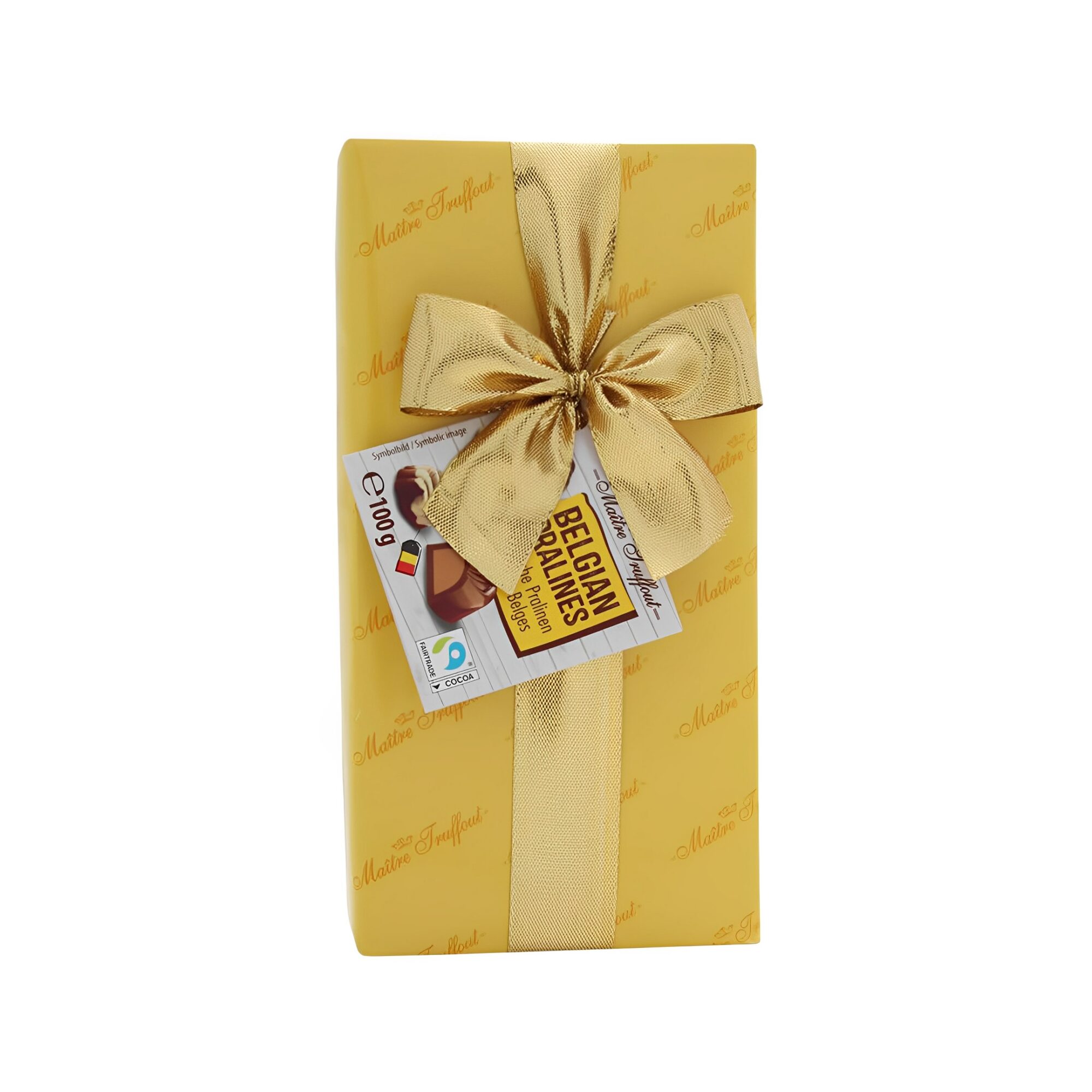 BELGIAN PRALINES YELLOW 100G x14pcs (LAZO)