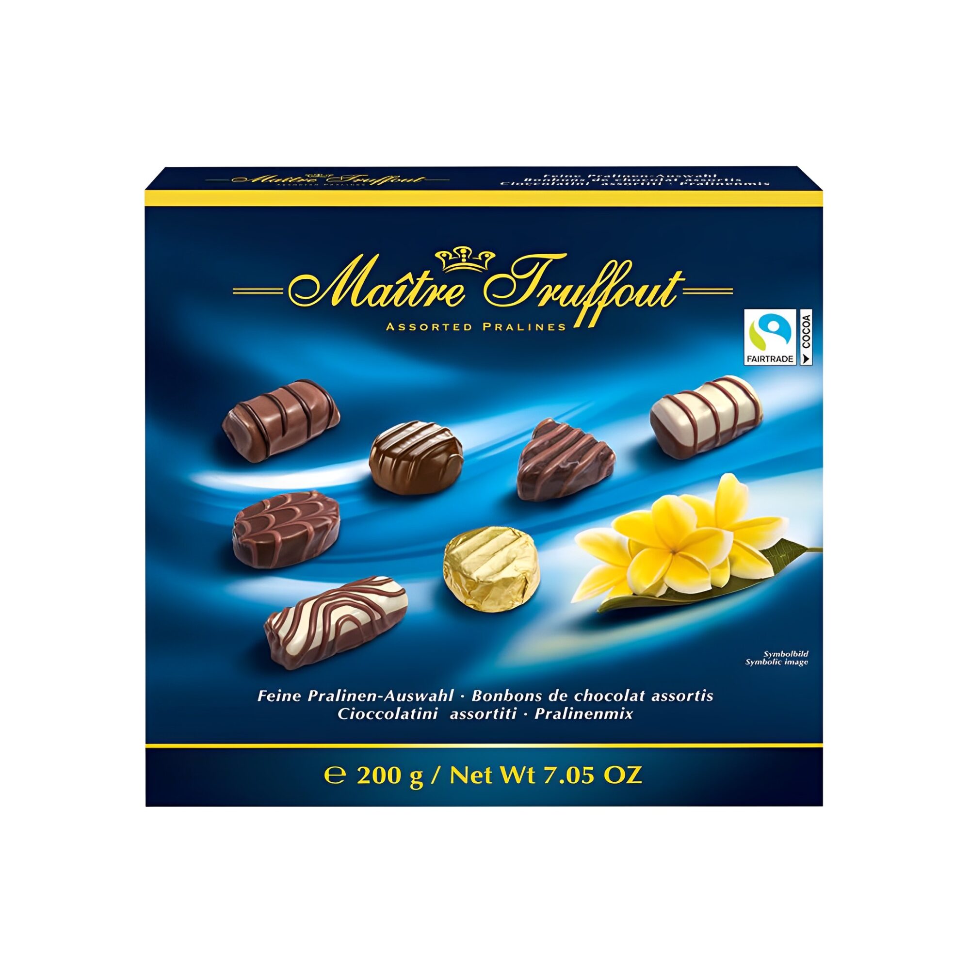 MAITRE TRUFFOUT PRALINÉS BLUE 200GR x15pcs