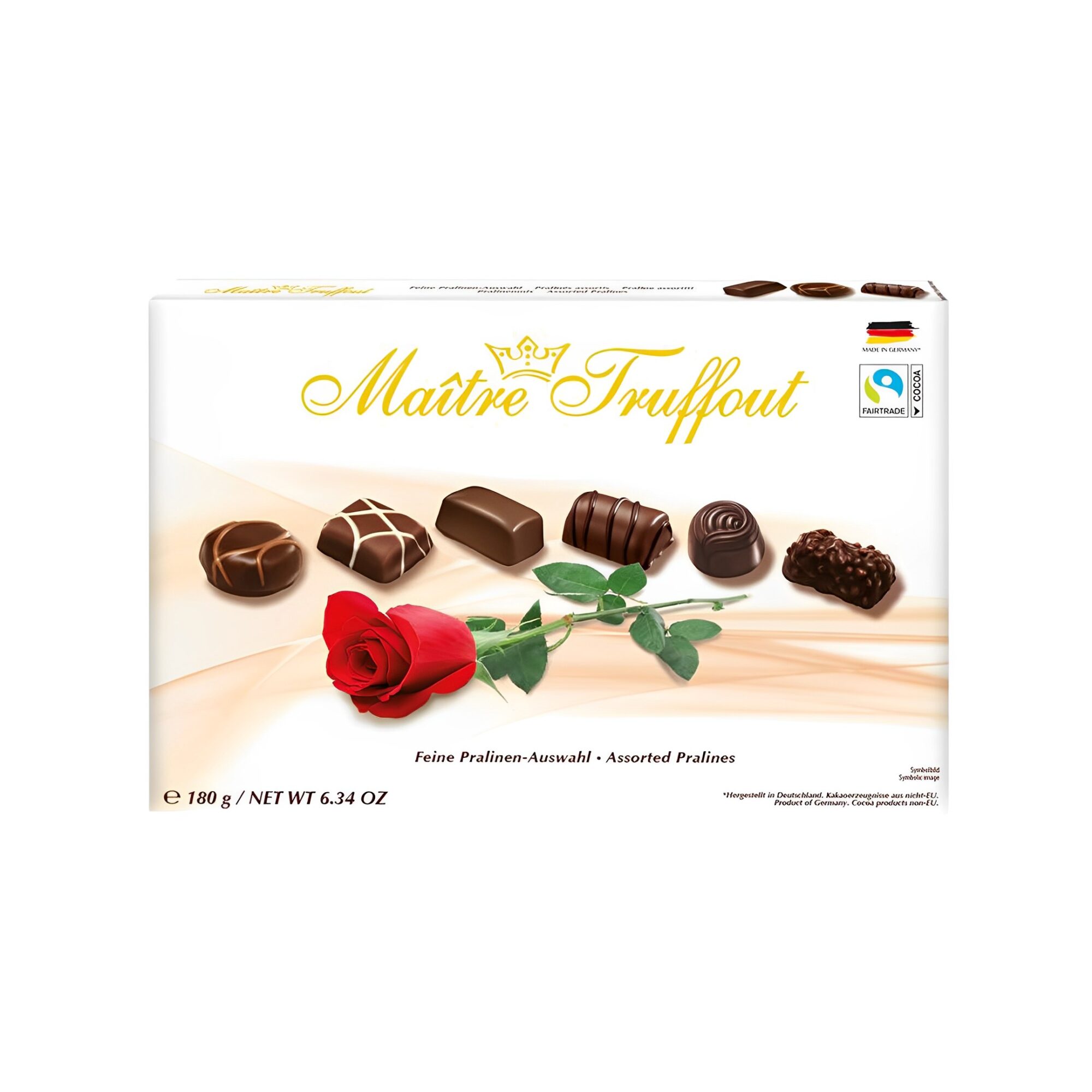 MAITRE TRUFFOUT PRALINÉS ROSE 180G x8pcs