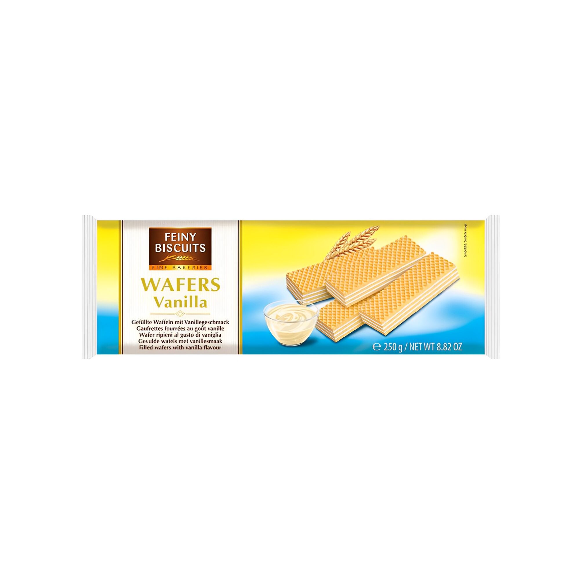 FEINY BISCUIT WITH VANILLA 250GR x18pcs