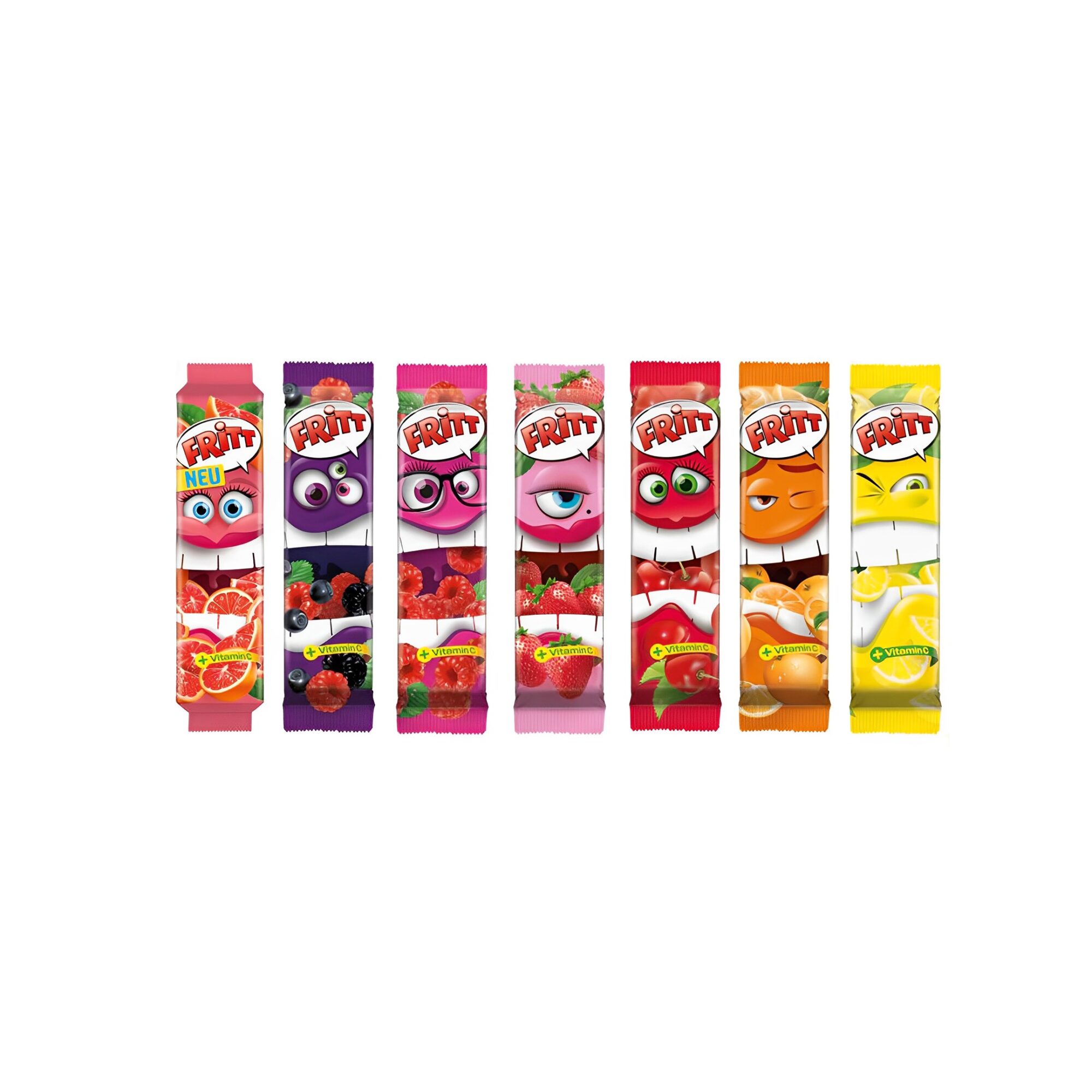 FRITT CHEWY CANDIES MIXED 70GR x30pcs