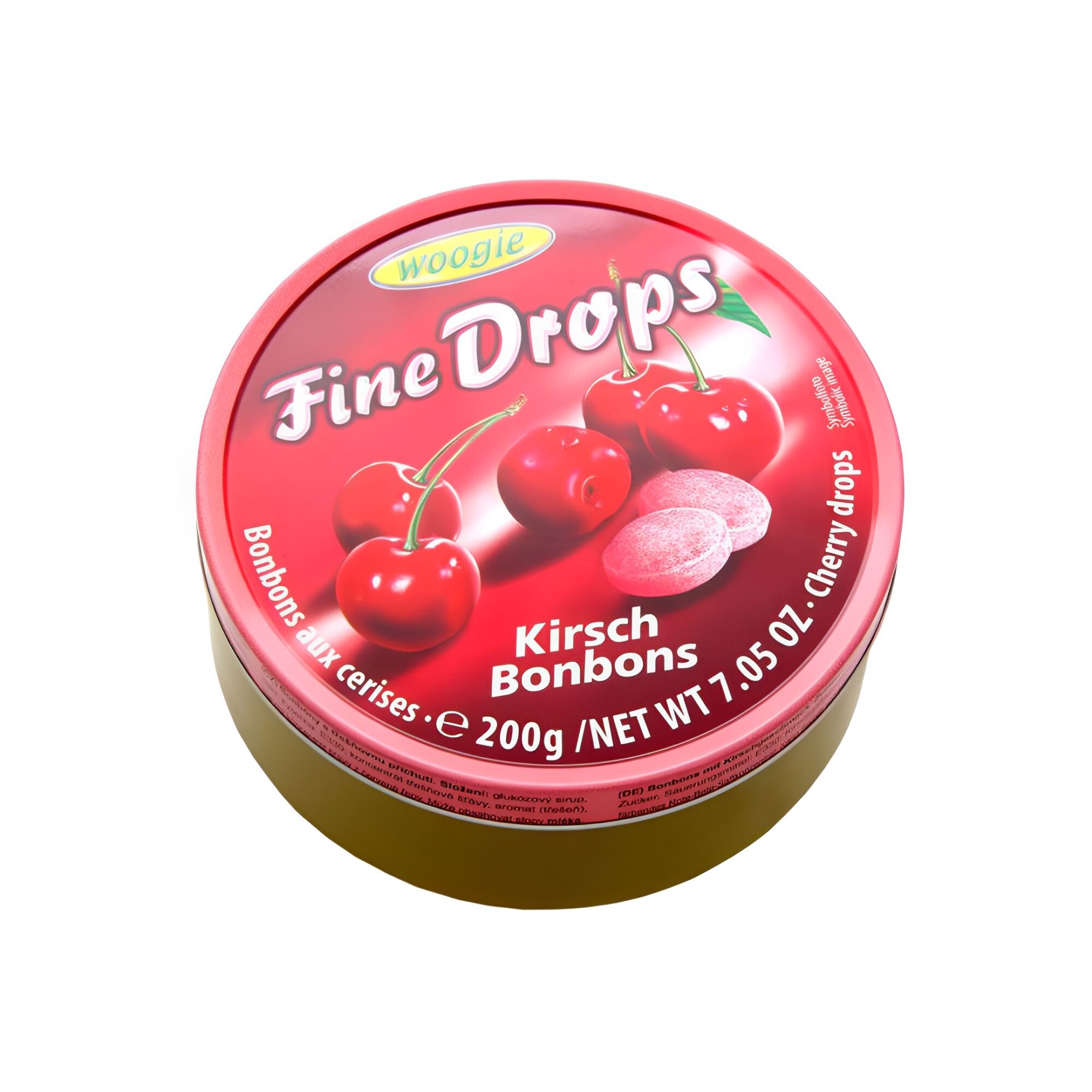 FINE DROPS WITH CHERRY FLAVOUR 200GR x10pcs