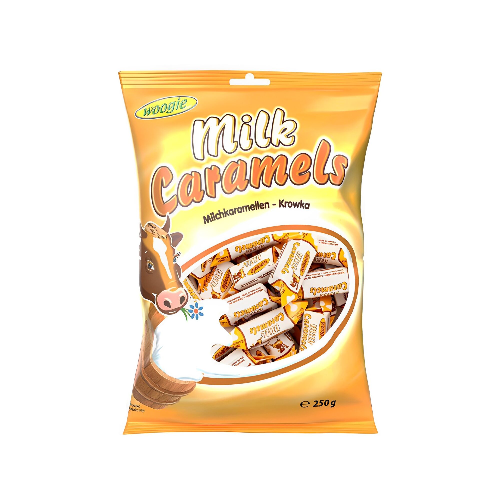 MILK CARAMELS 250GR x20pcs