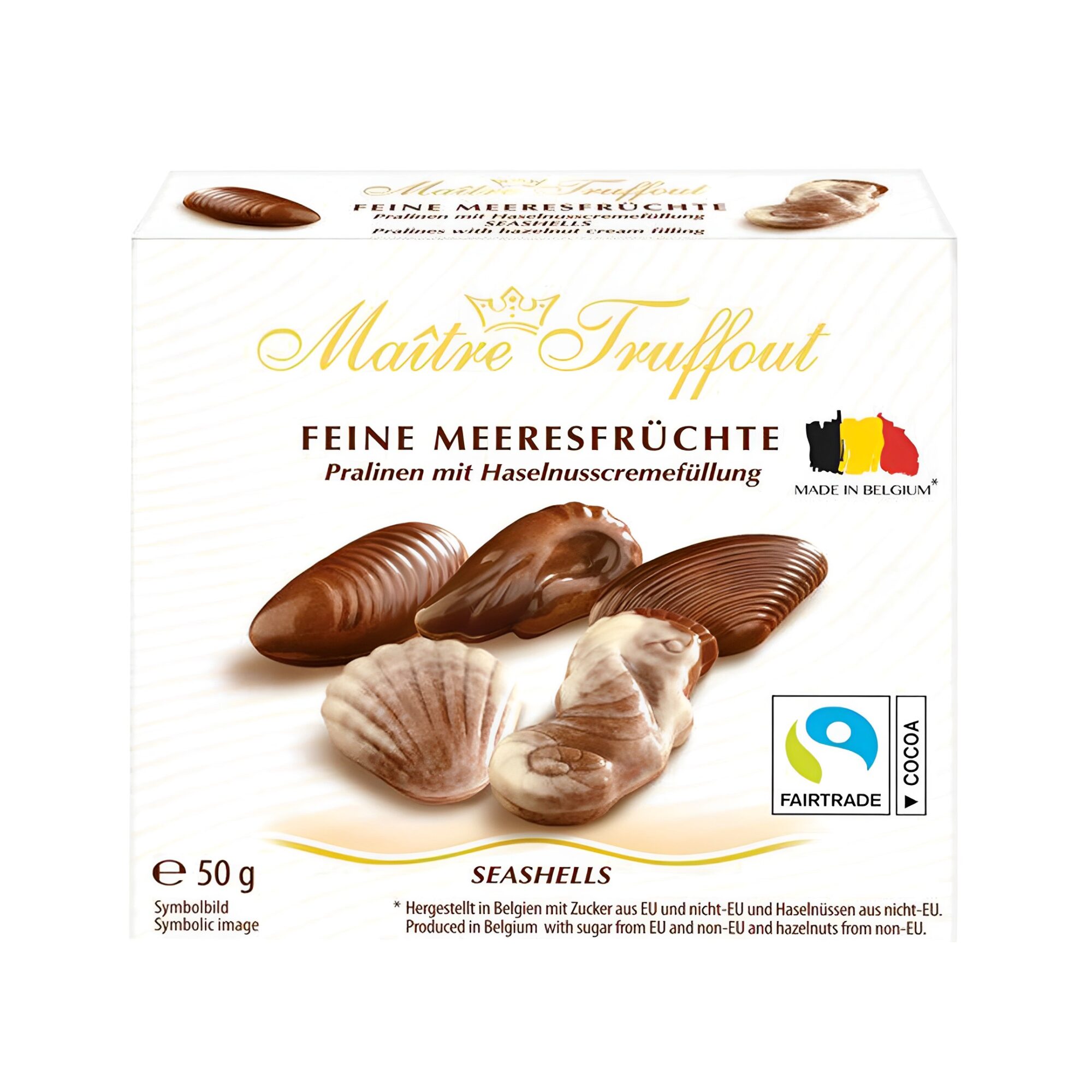 MINI PRALINES SEA SHELLS 50GR x20pcs