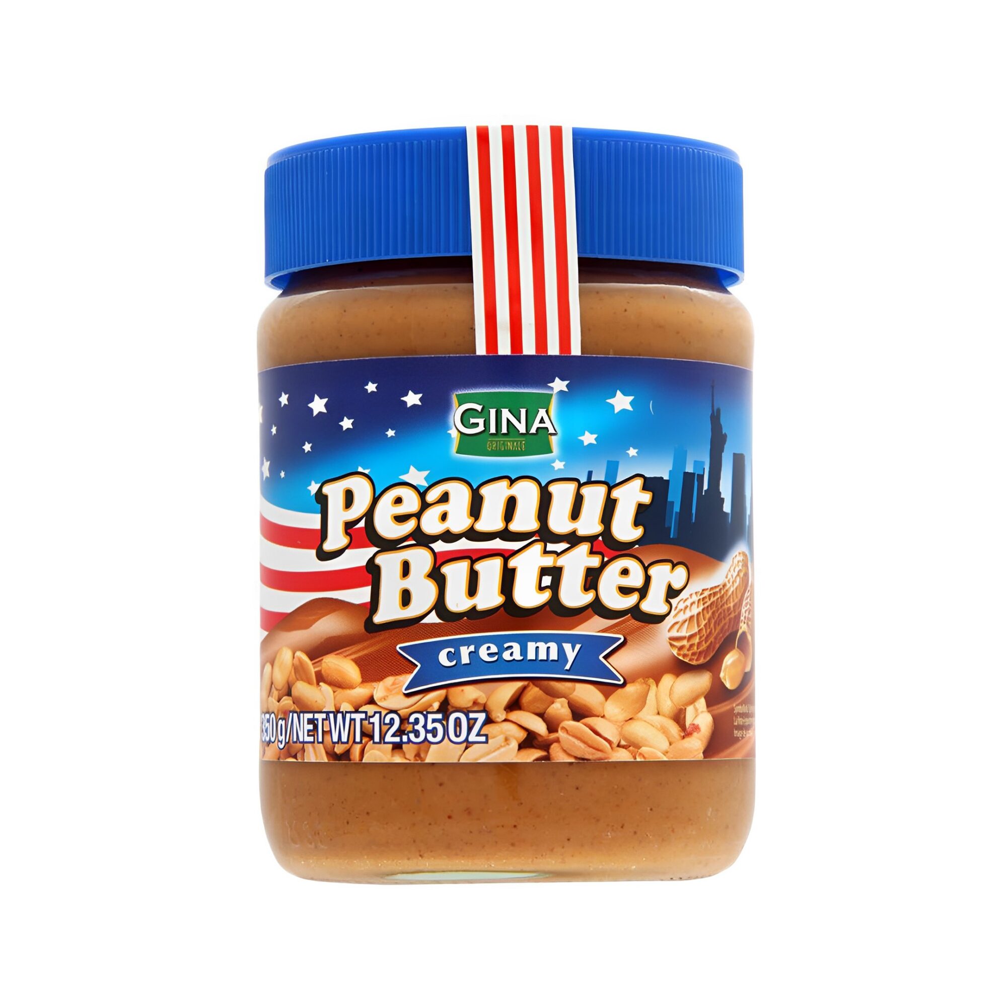 PEANUT BUTTER CREAMY 350GR x12pcs