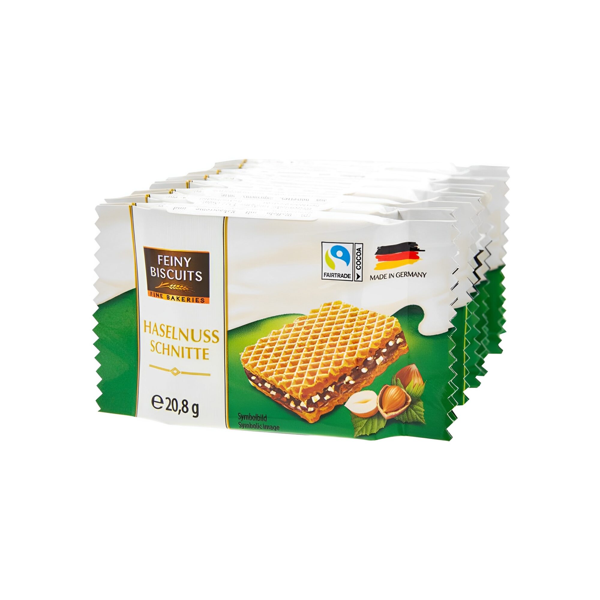 WAFERS WITH COCOA CREAM HAZELNUTS 167G(8×20.8G) x36pcs