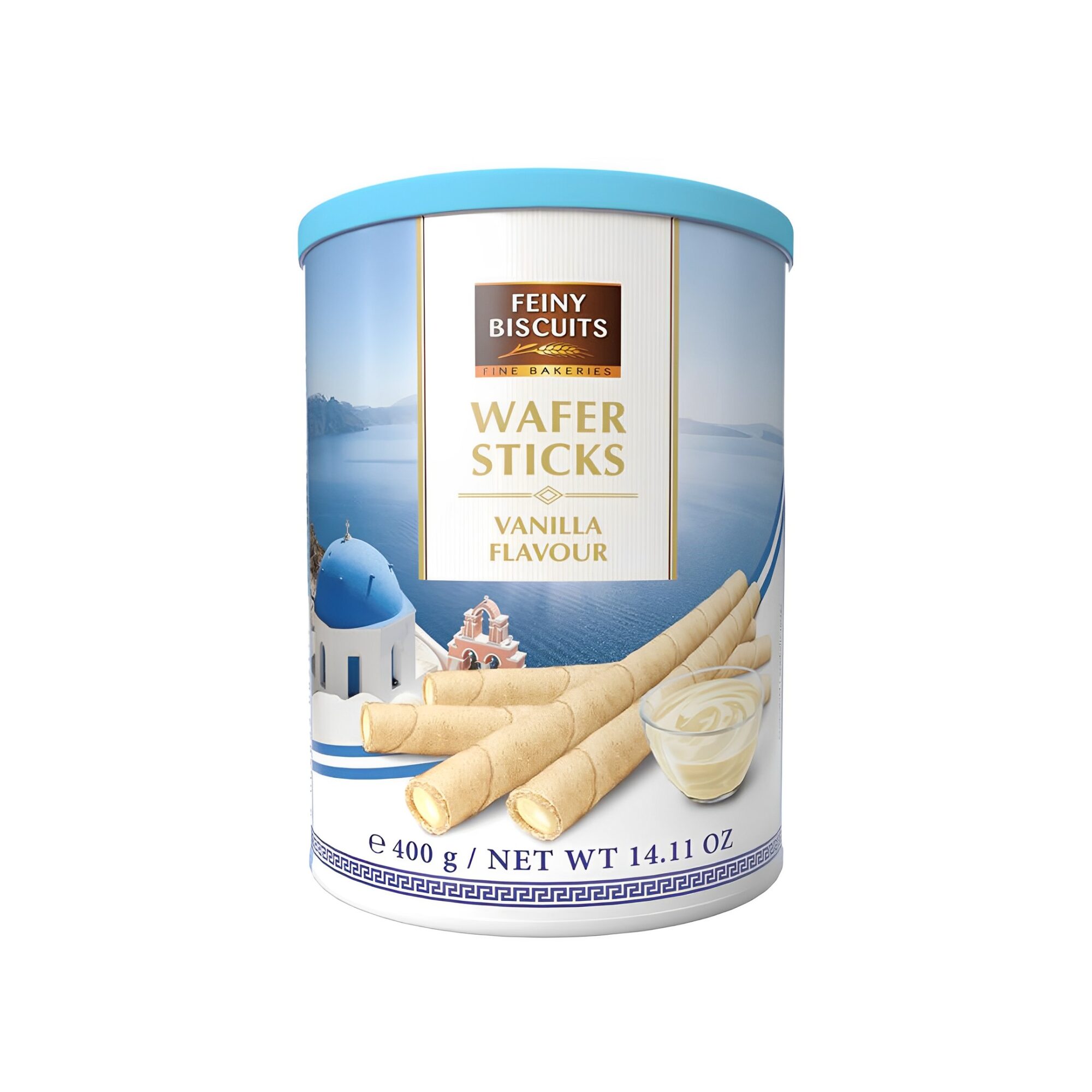 WAFER ROLLS WITH VANILLA FLAVOURED CREAM 400G x12pcs