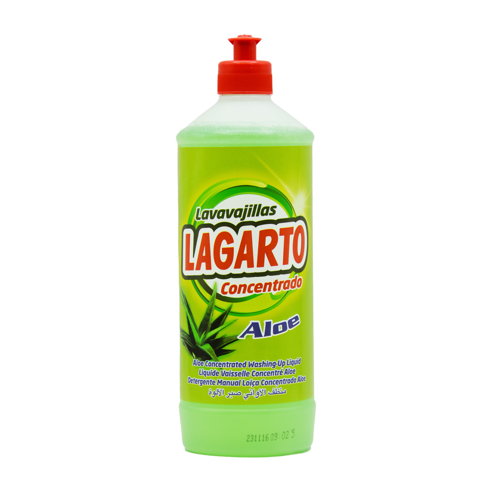 LAVAVAJILLAS ALOE VERA 750ML*15