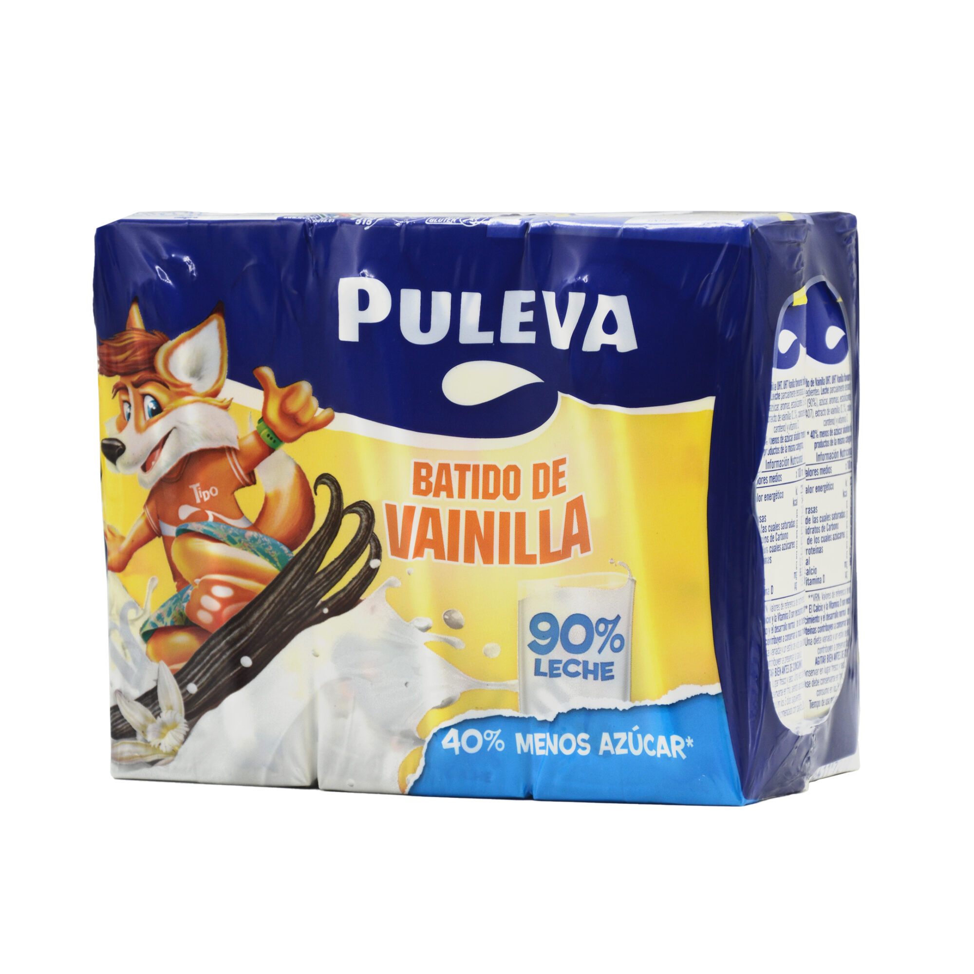 PULEVA BATIDO VAINILLA 200ML x30pcs