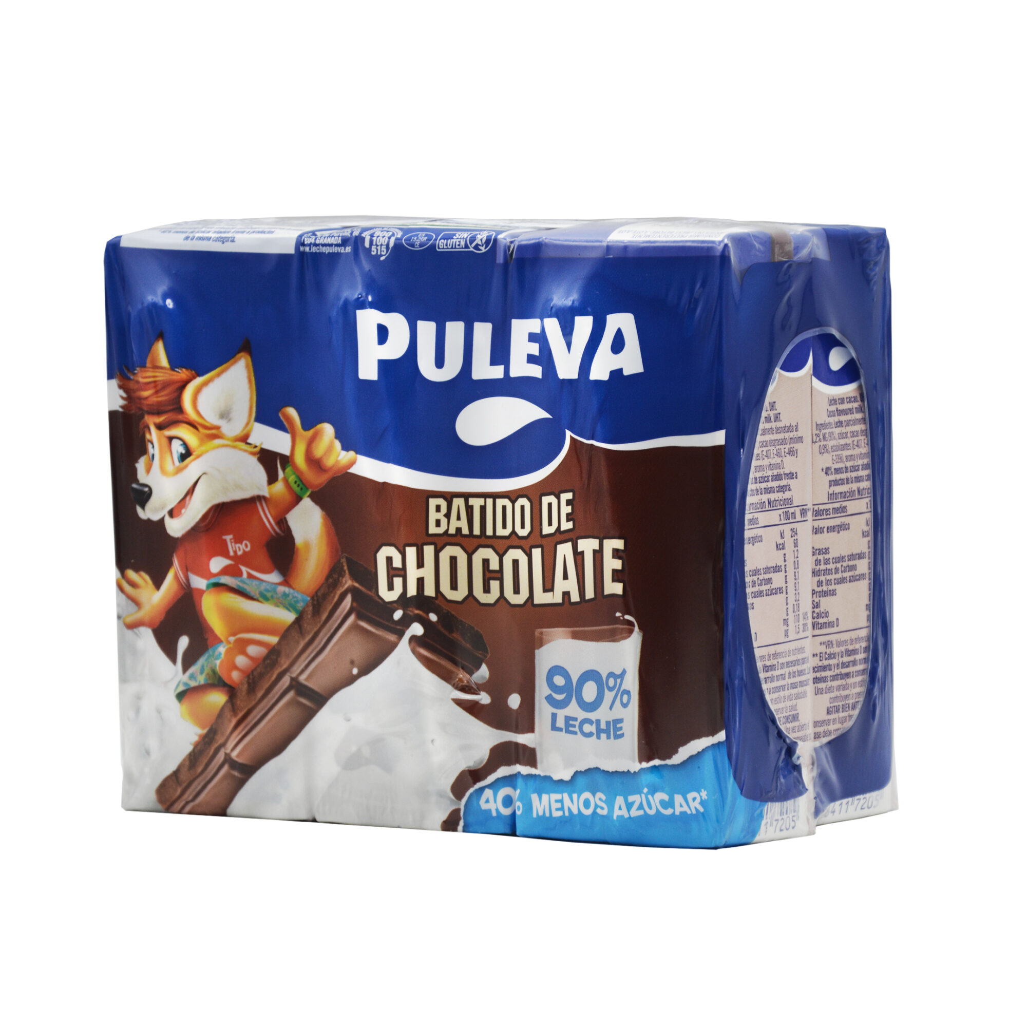 PULEVA BATIDO CHOCOLATE 200ML x30pcs