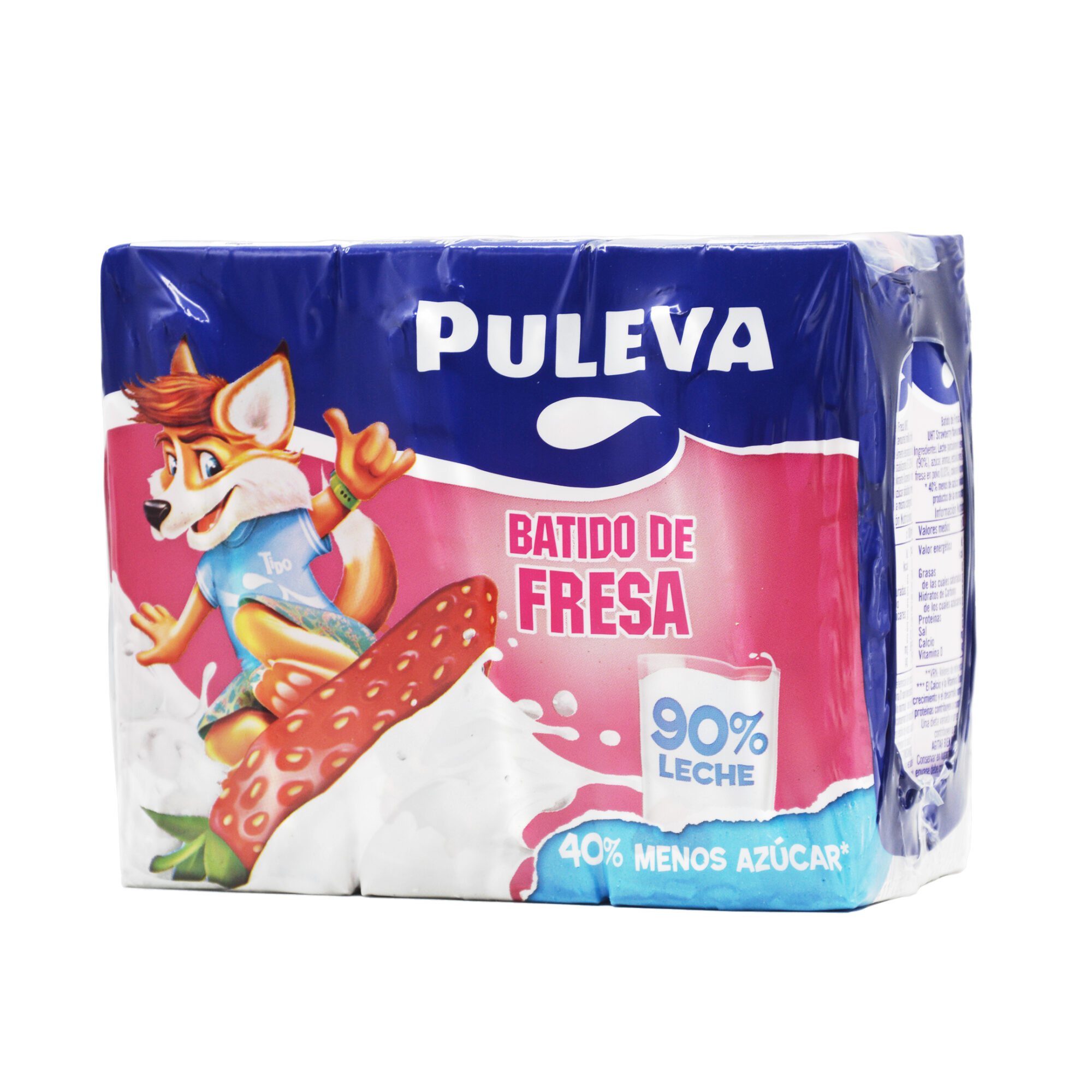 PULEVA BATIDO FRESA 200ML x30pcs