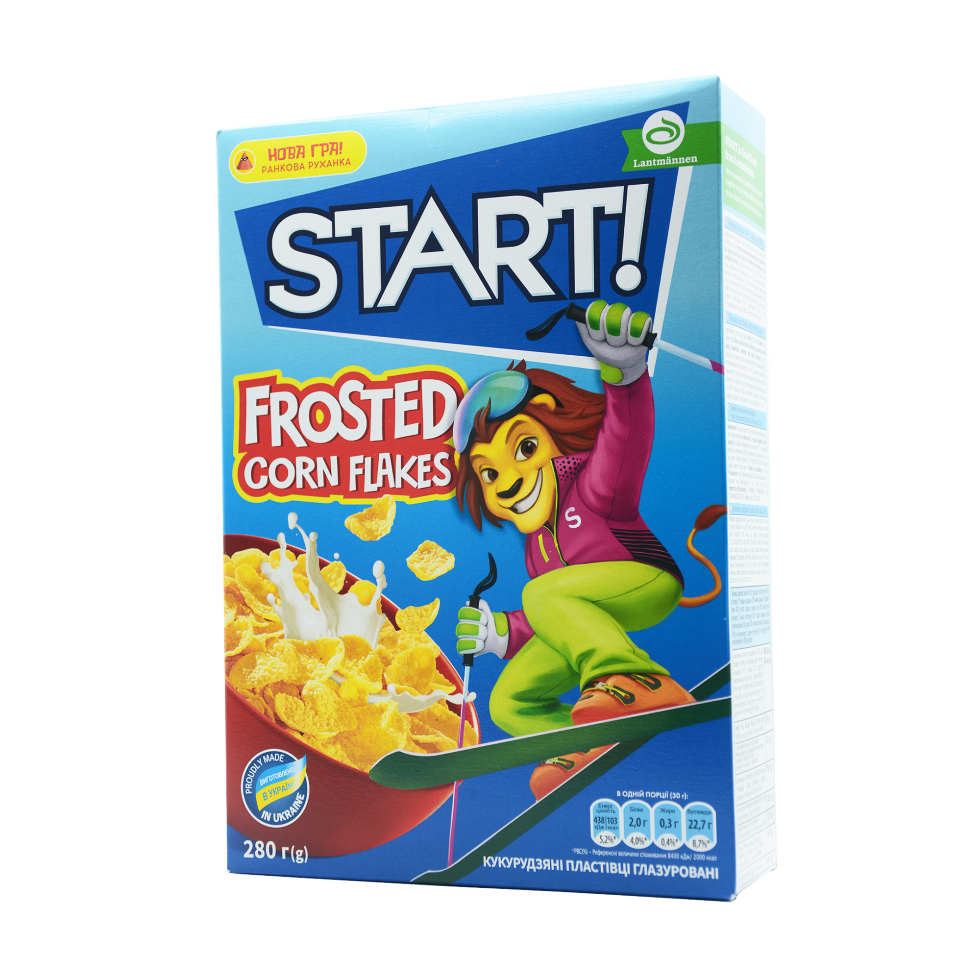 START FROSTED CORN FLAKES 280GR *12