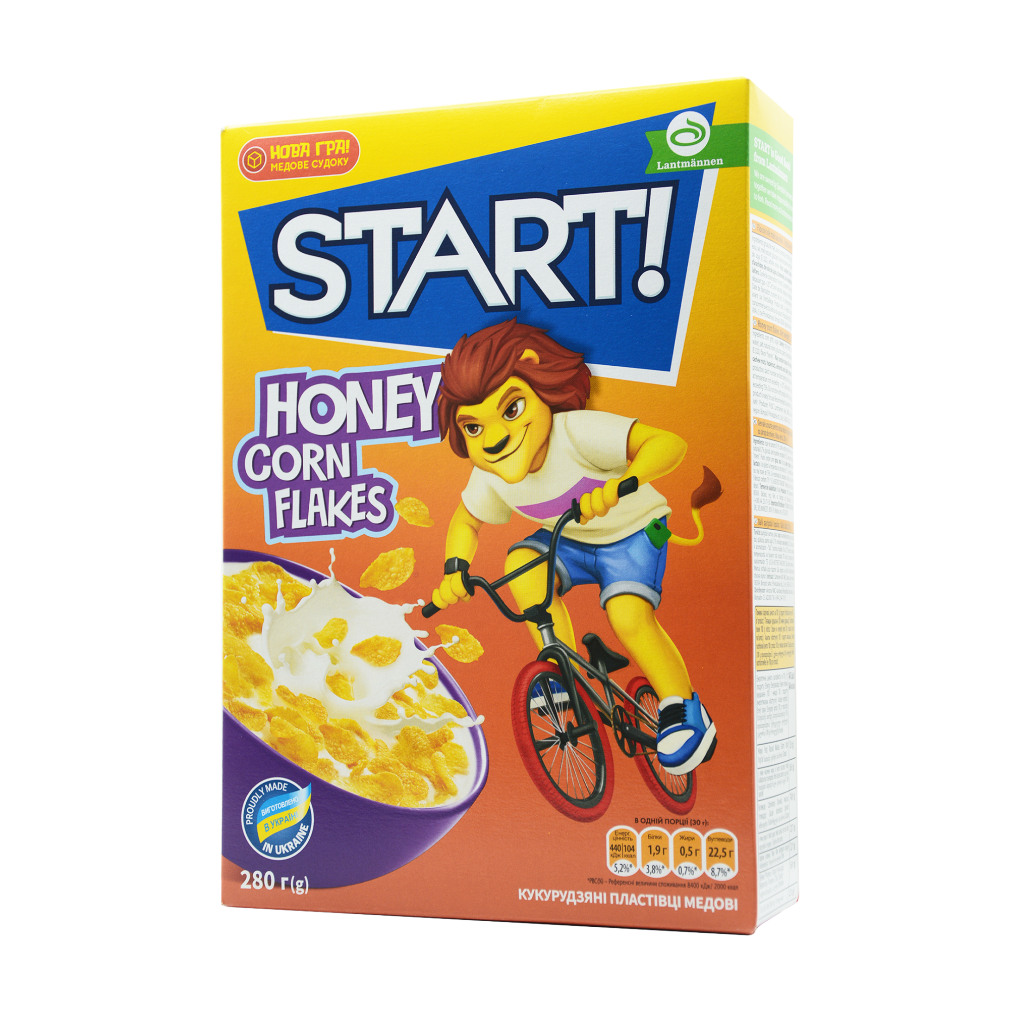 START HONEY CORN FLAKES 280GR *12