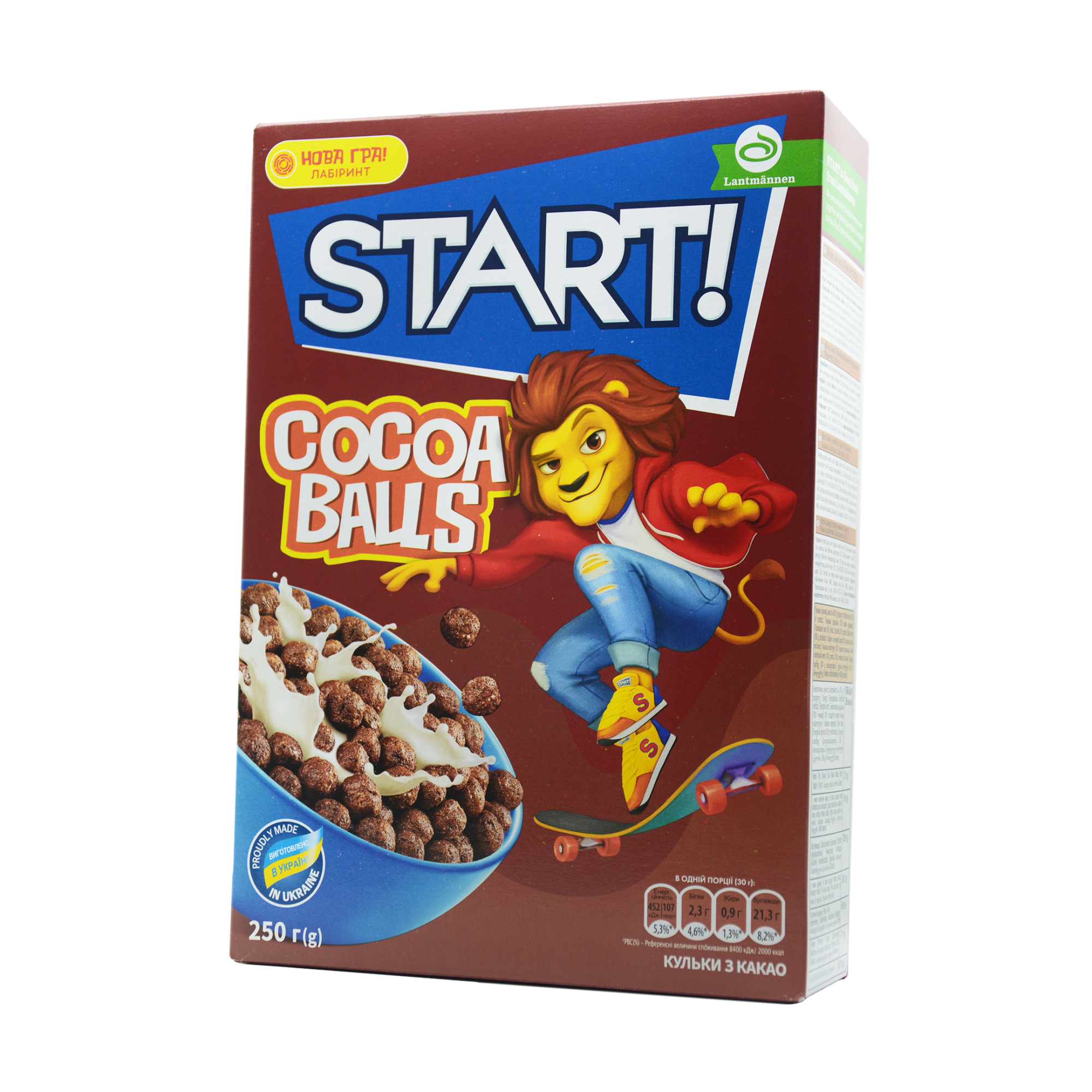 START COCOA BALLS 250GR *12