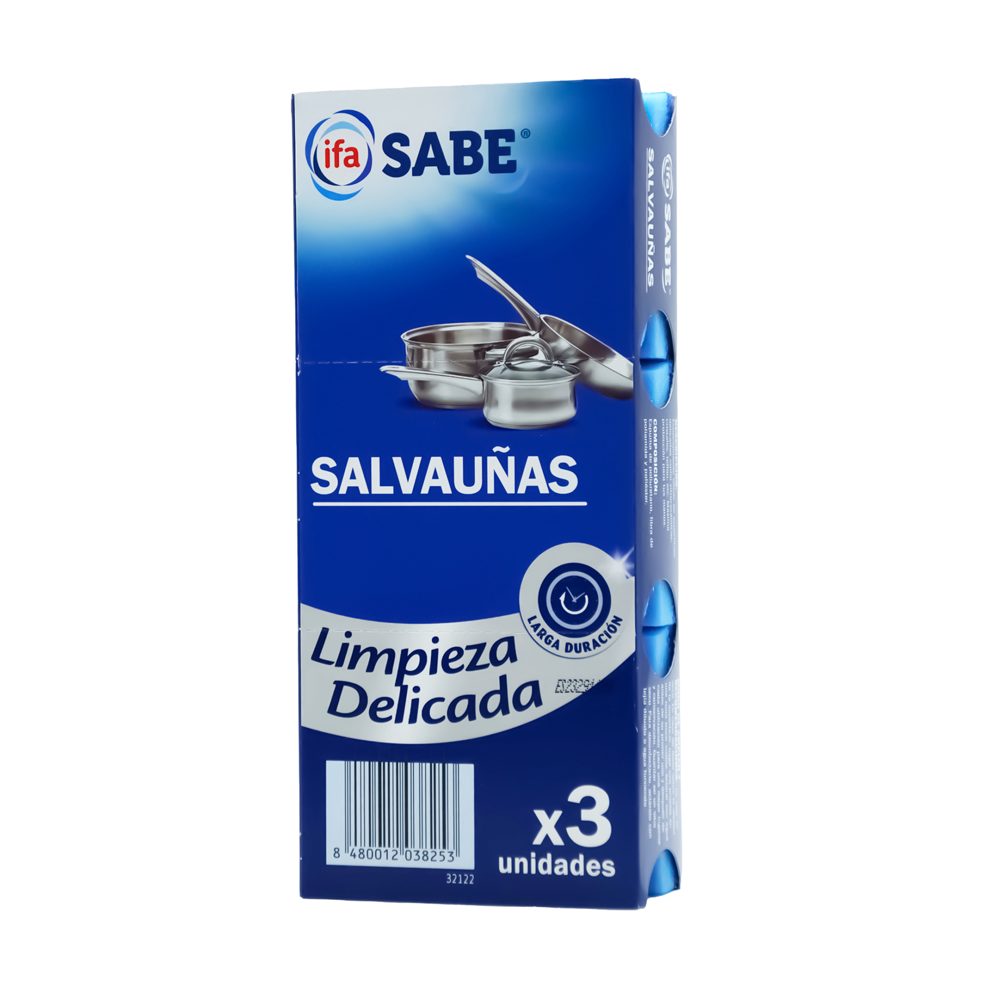 IFA SABE SALVAUNAS LIMIEZA DELICADA 3 UNIDADES*12