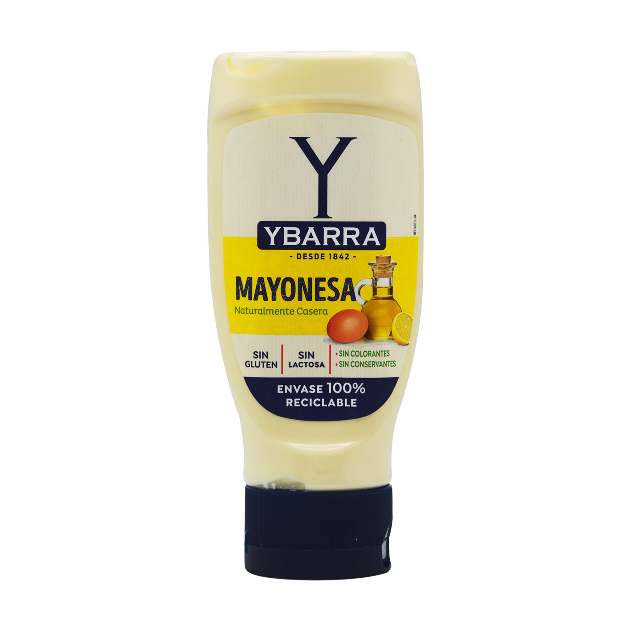 MAYONESA YBARRA BOCA-BAJO 400 ML * 12 PIÈCES