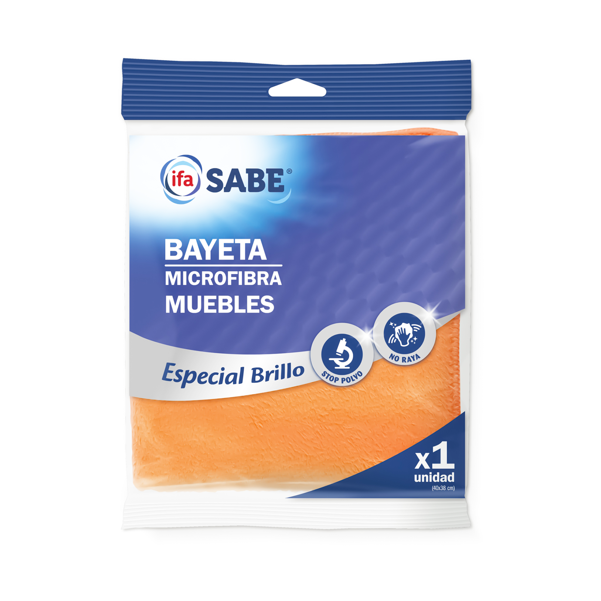 IFA SABE BAYETA MICROFIBRA MUEBLES 1 UNIDAD*10