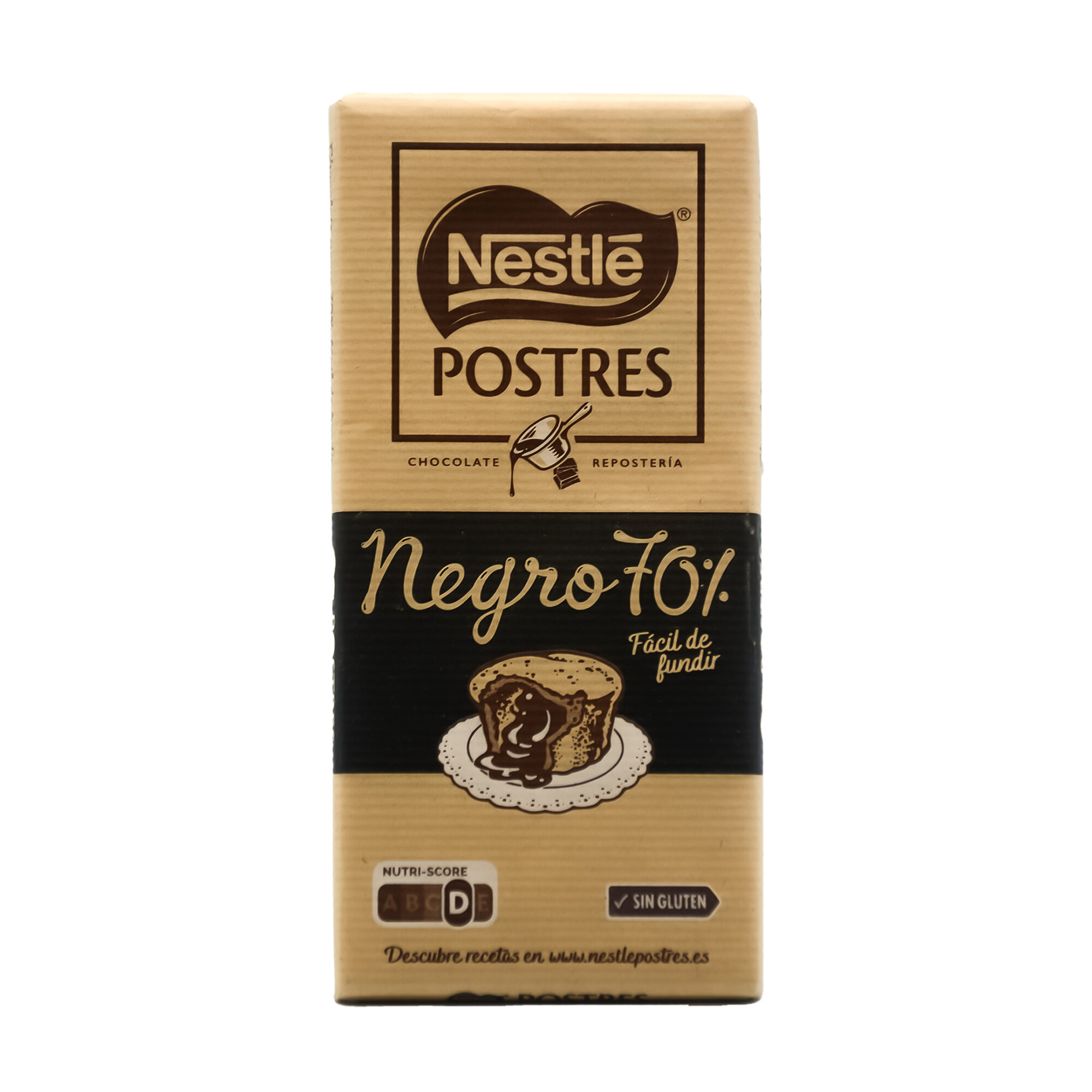 CHOCOLATE POSTRES NESTLE 70% 170GR x16pcs