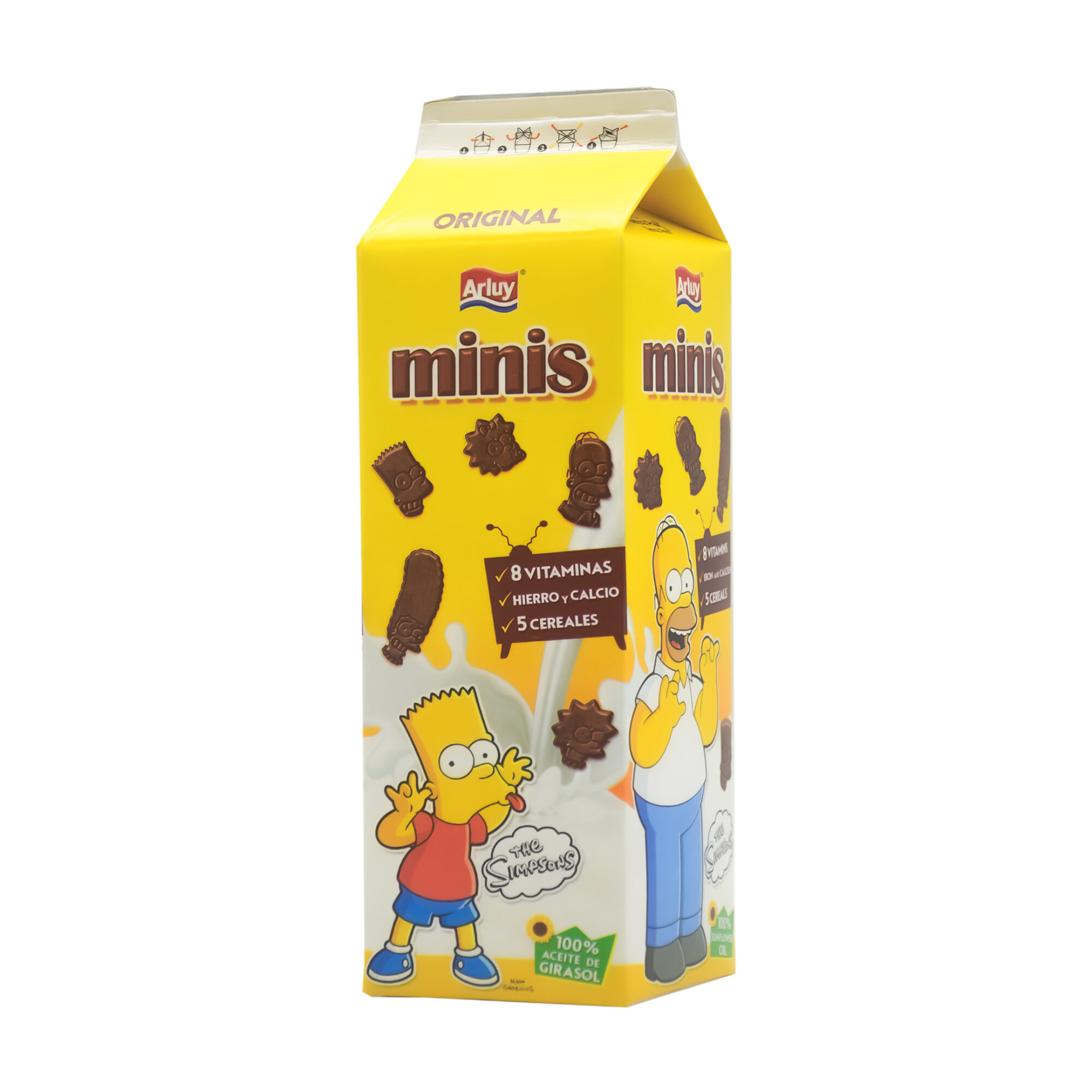 GALLETAS ARLUY MINI-SIMPSON 275GR x12pcs