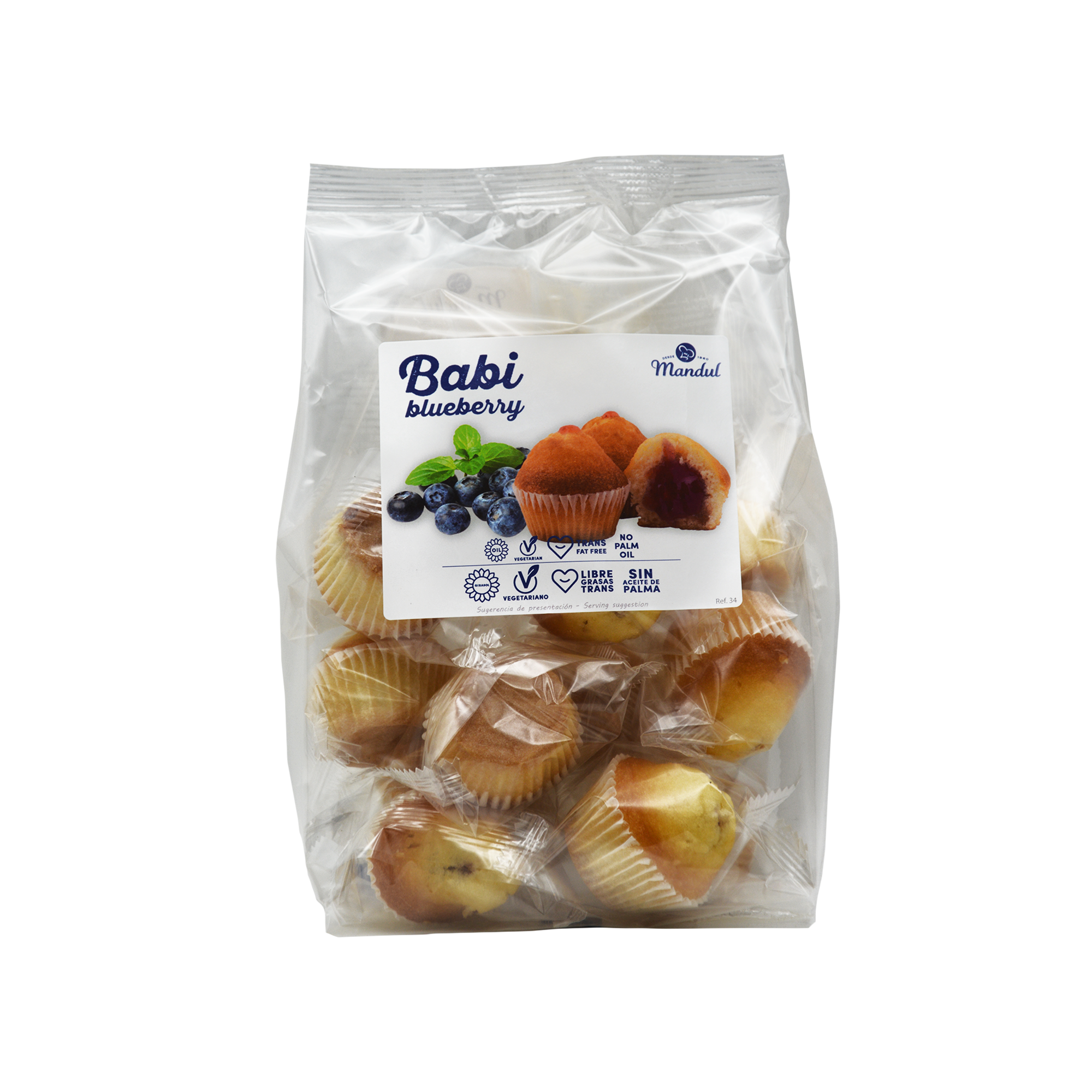 MANDUL BABI BLUEBERRY 200GR *10