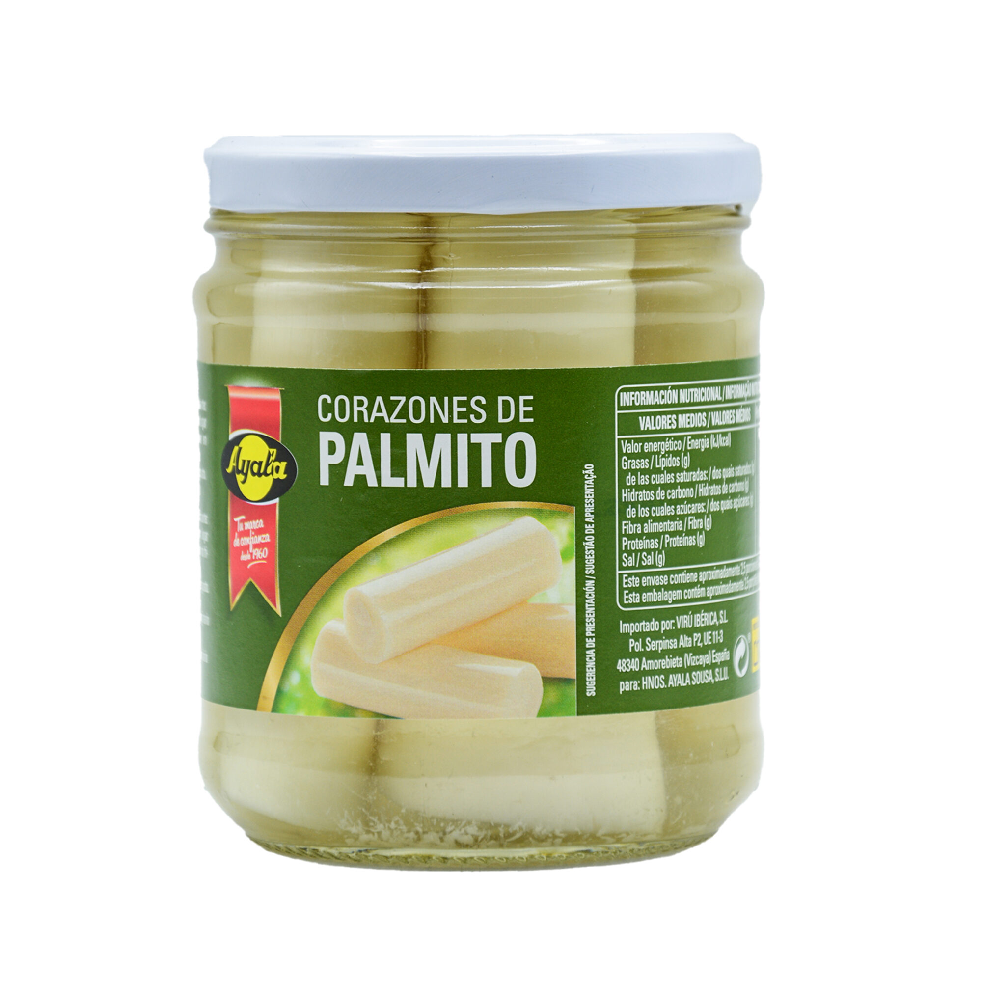 AYALA PALMITOS ENTEROS  250G