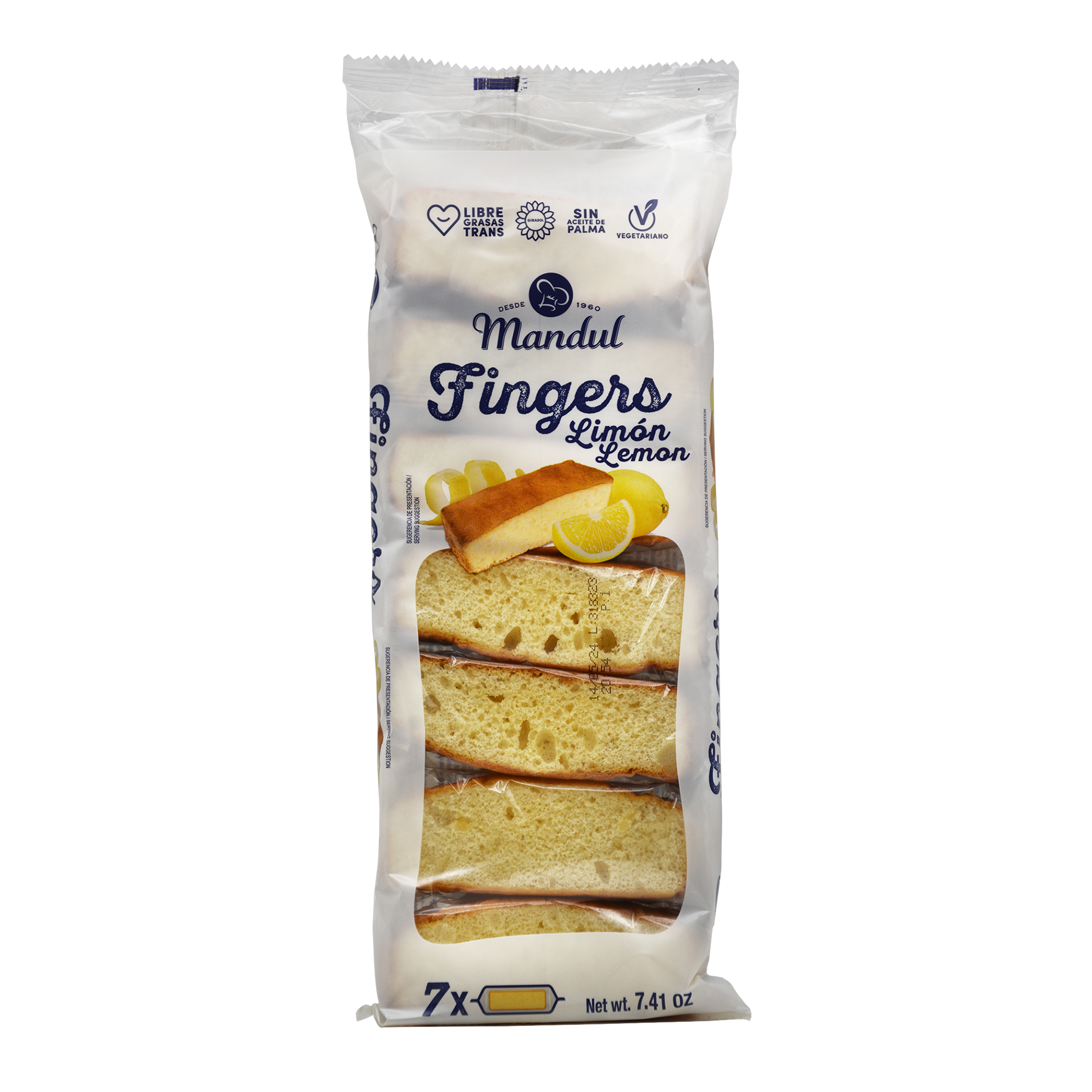 MANDUL FINGERS LIMON 7 UNDS 210GR *11