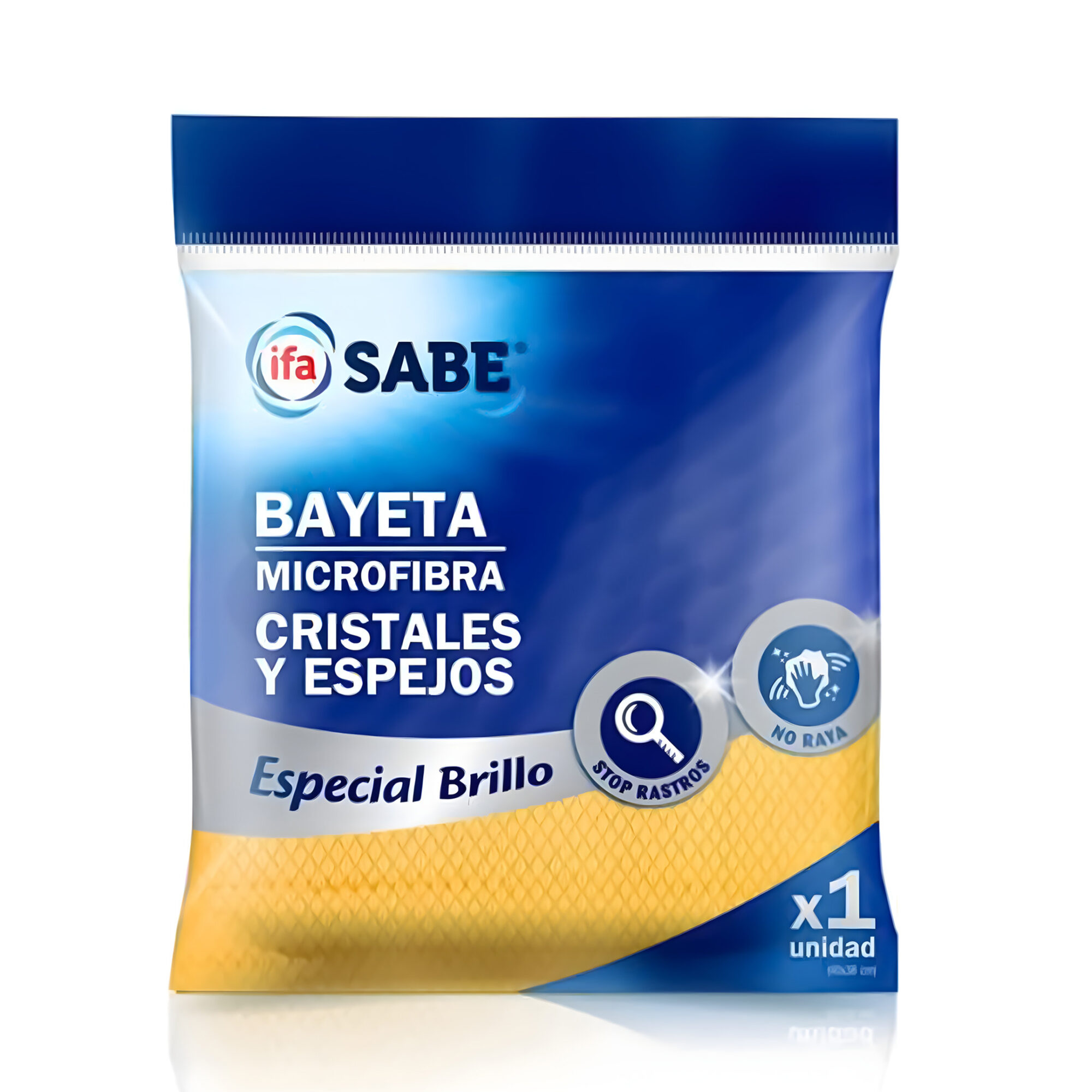 IFA SABE BAYETA MICROFIBRA CRISTALES Y ESPEJOS 1UND*24