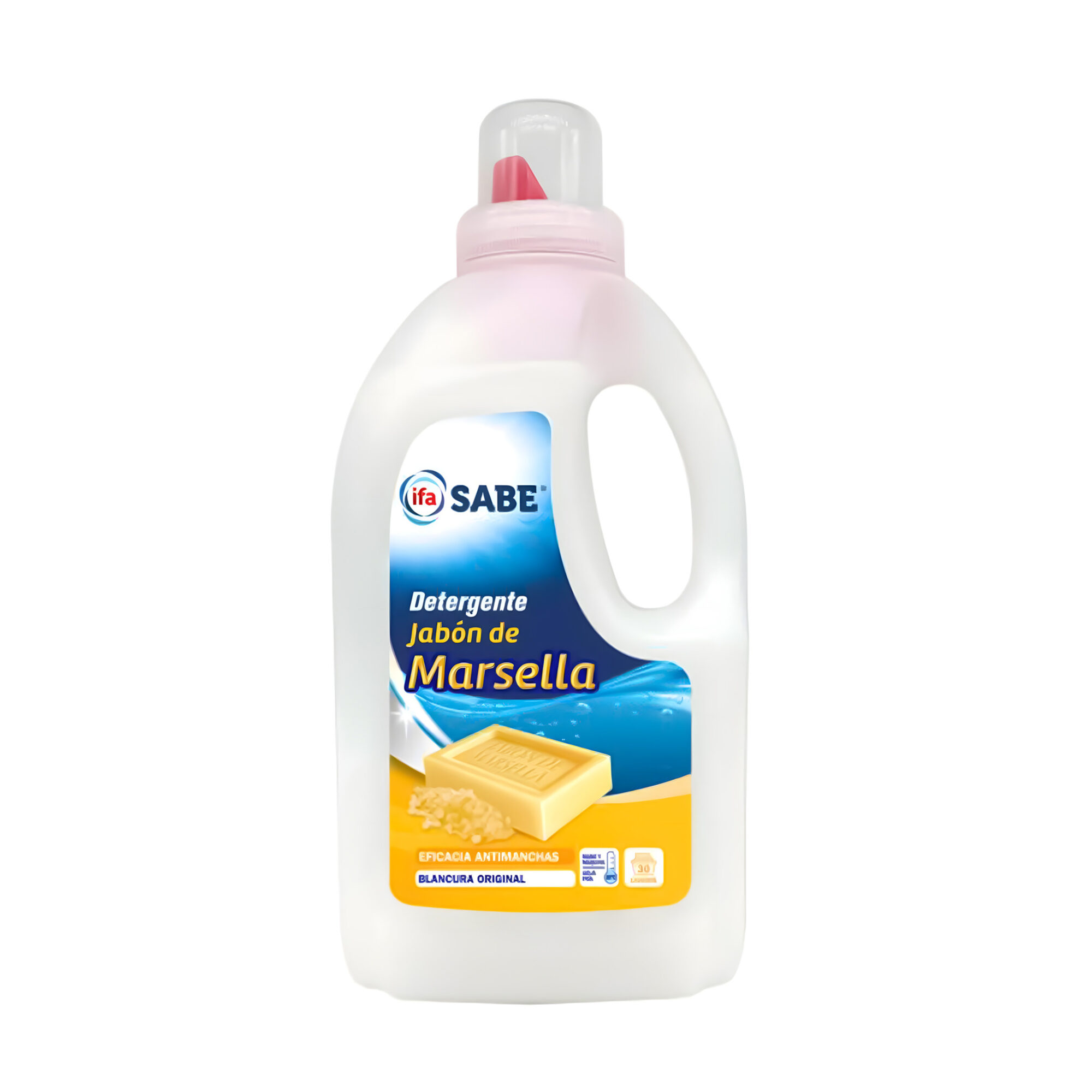 IFA SABE DETERGENTE JABON DE MARSELLA 30 LAV .1.95L*8