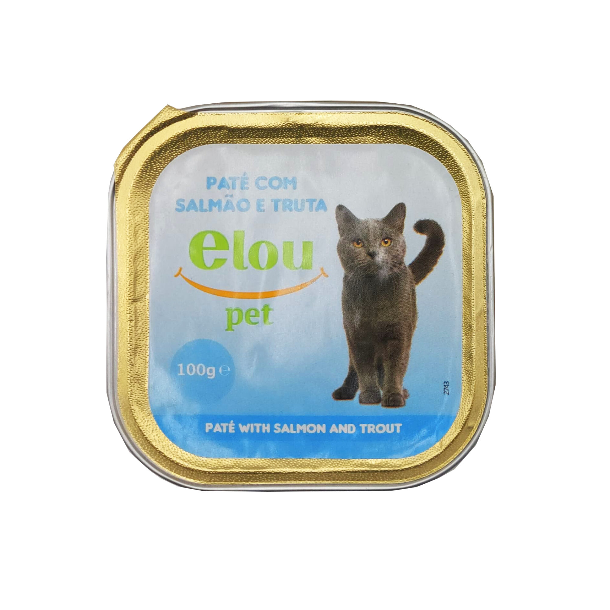 PATE PARA GATOS PESCADO 100G*32