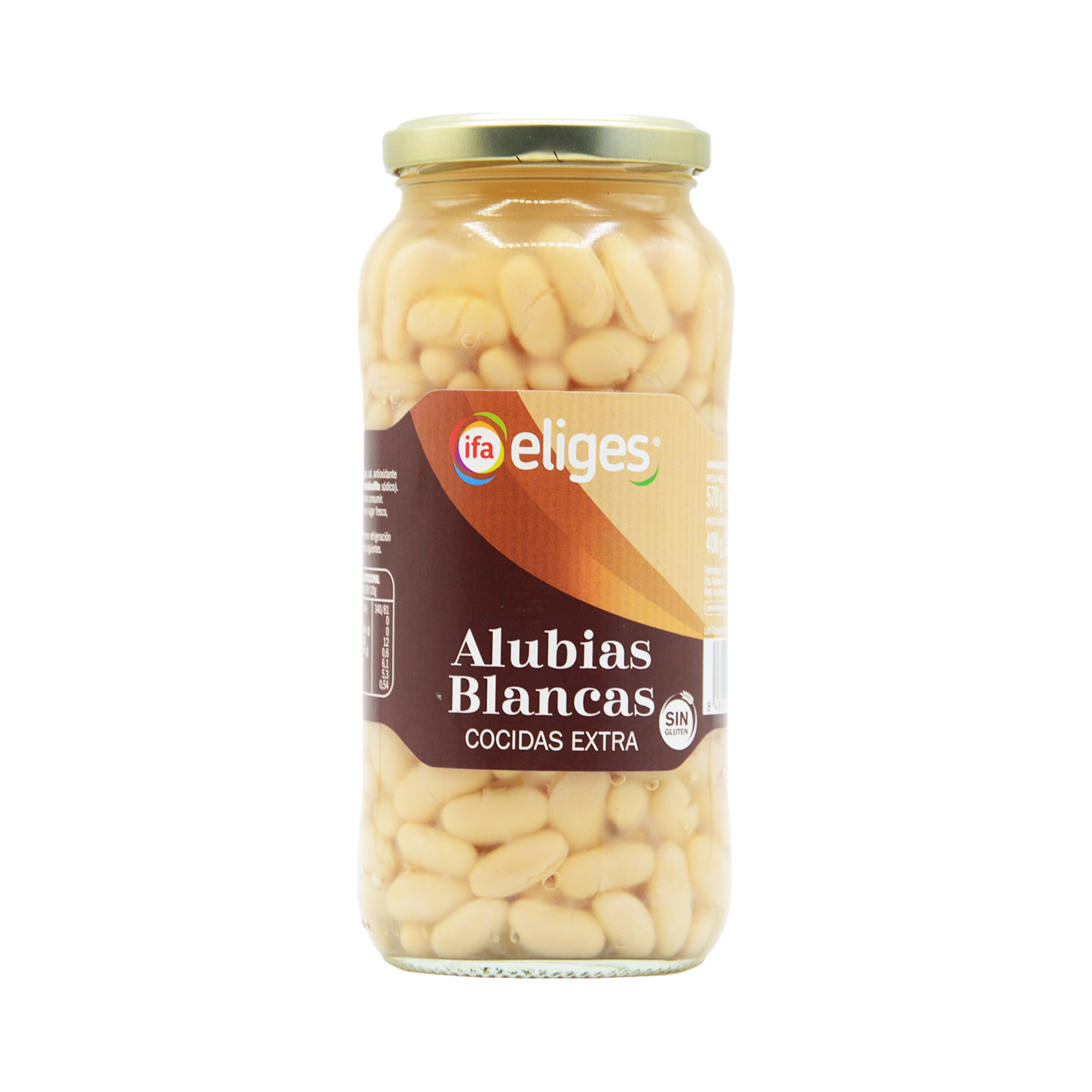 ALUBIA COCIDA IFA ELIGES 840ML*12