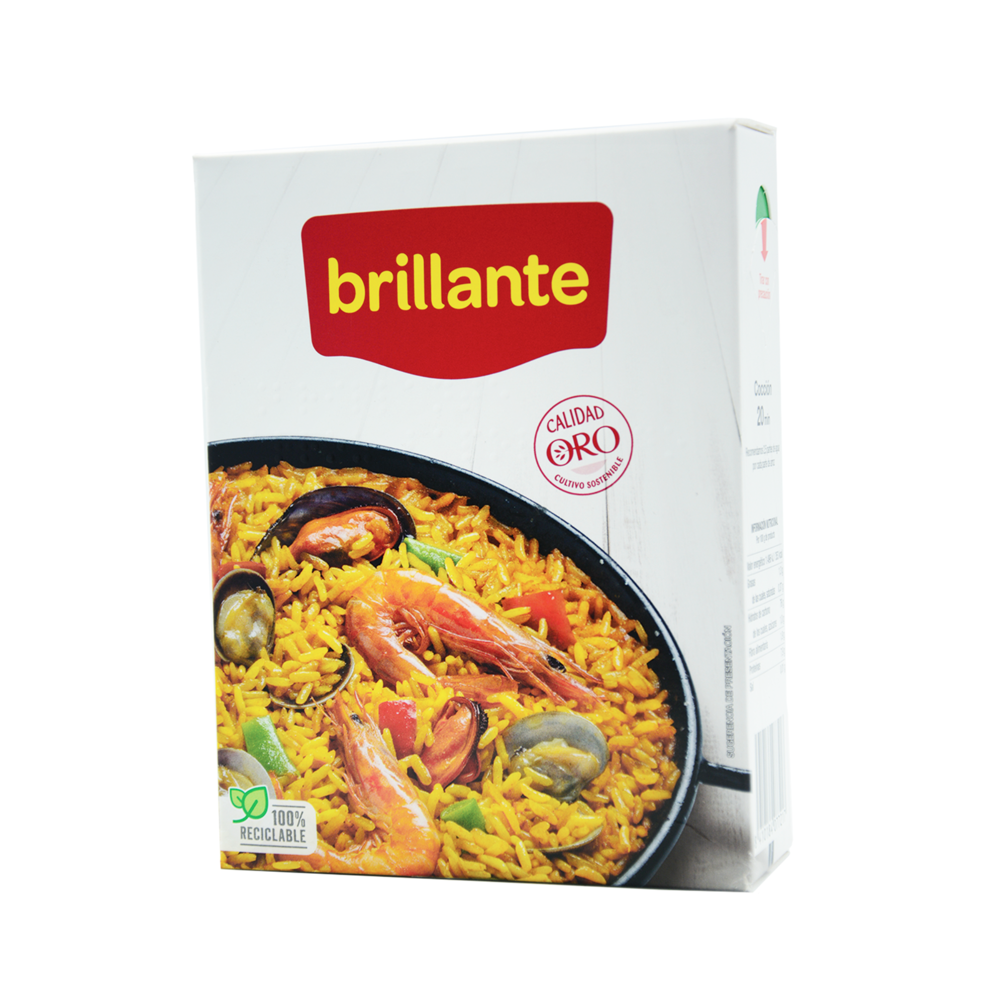 ARROZ BRILLANTE 500G*20