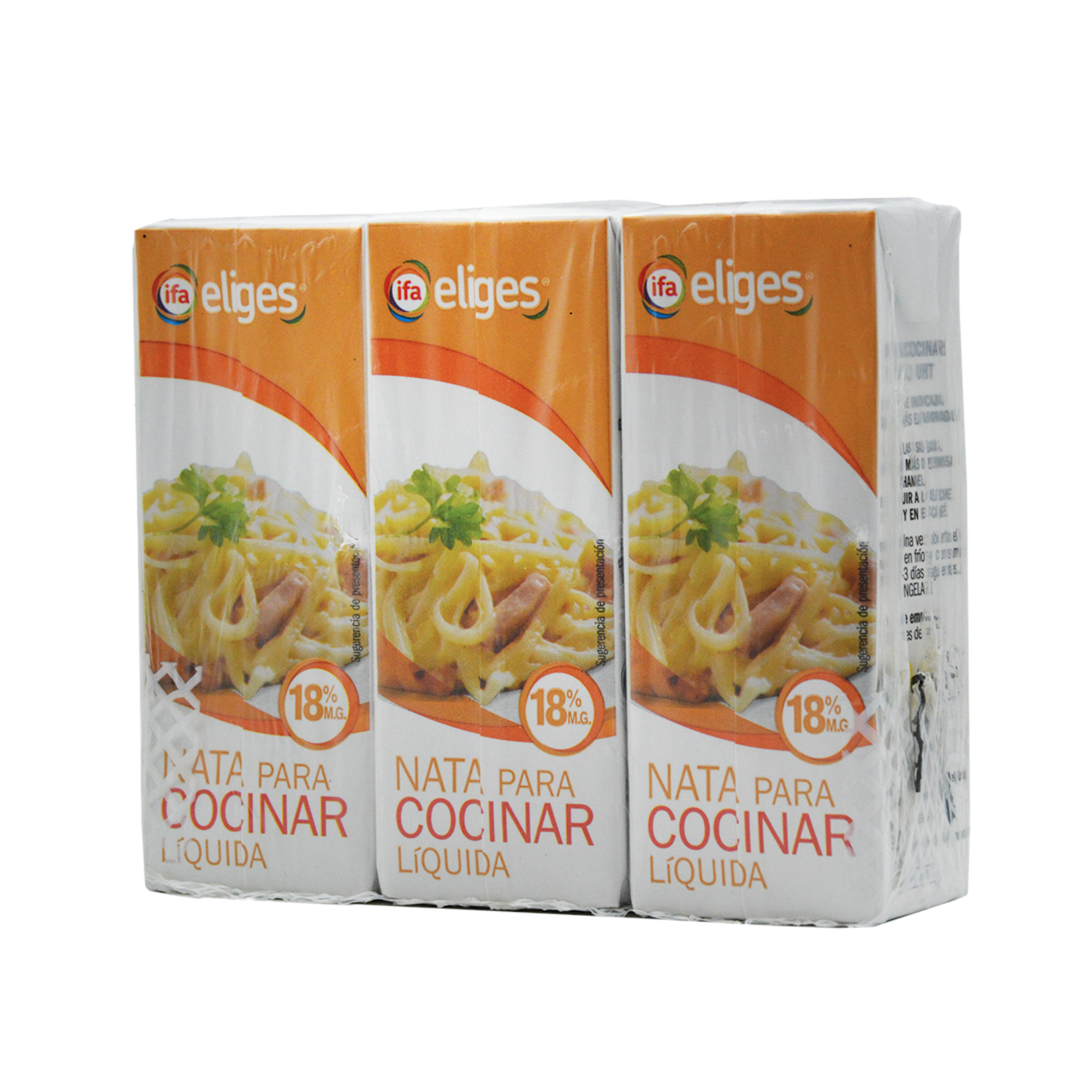 IFA ELIGES NATA PARA COCINAR 200ML*30