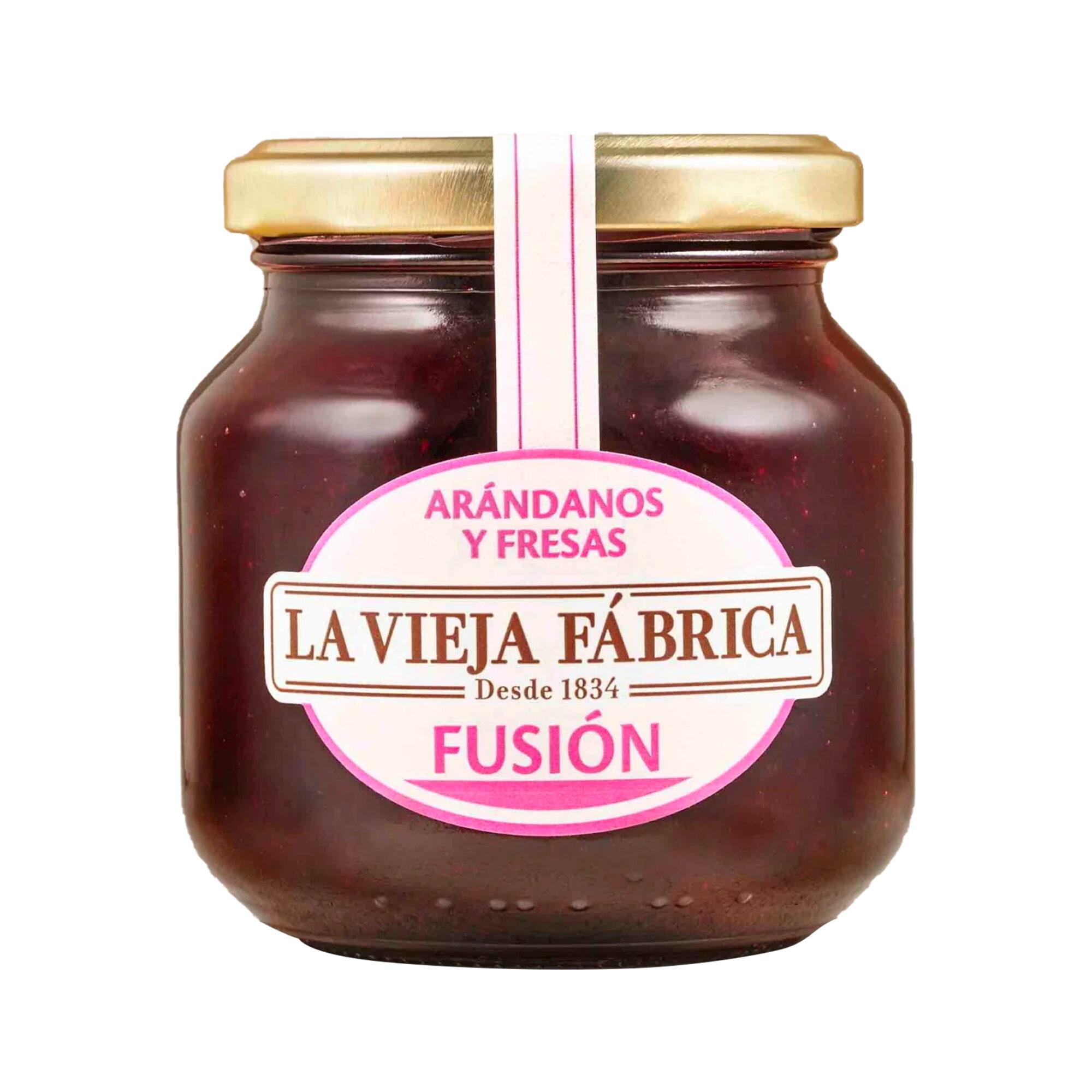 MERMELAD LA VIEJA FABRICA ARANDANOD Y FRESA 280G*8