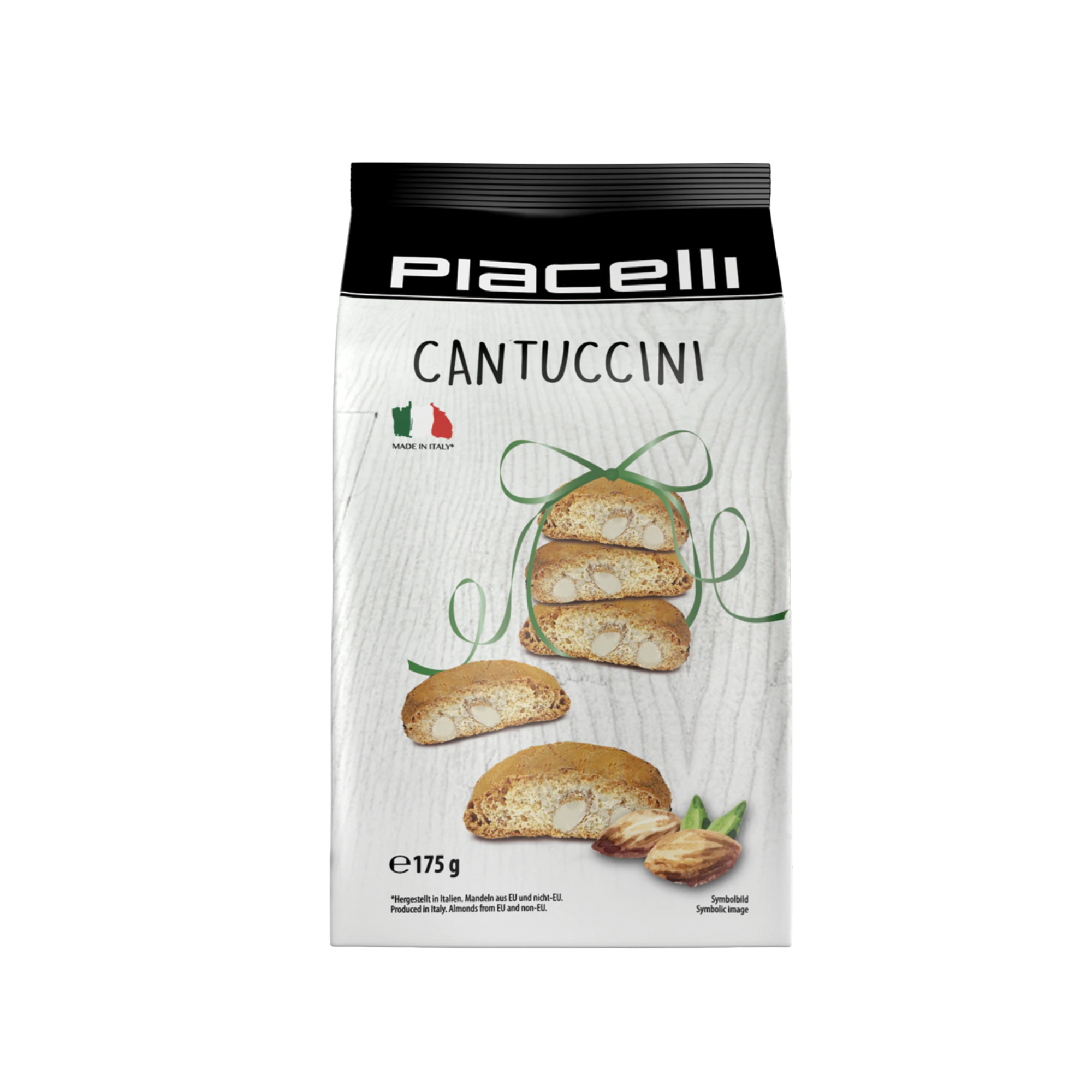 PIACELLI CANTUCCNI BISCUITS AMENDES 175G*12