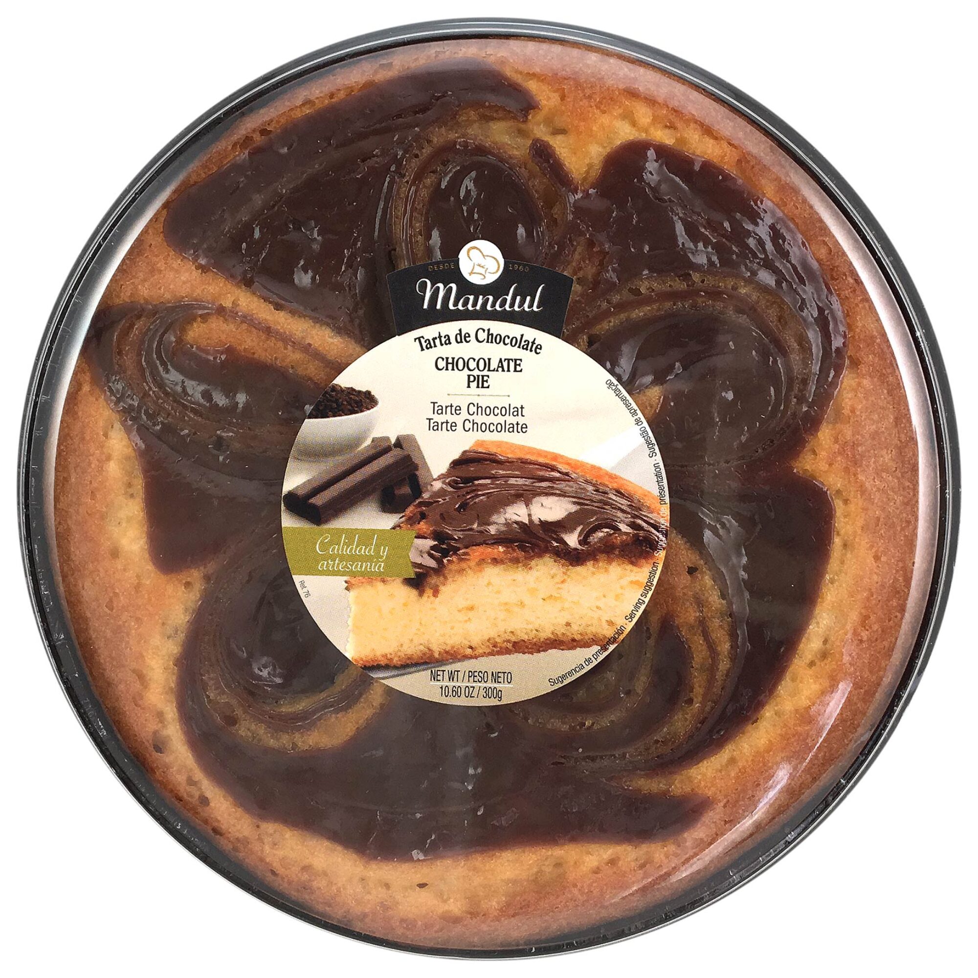 MANDUL TARTA DE CHOCOLATE 300G*6