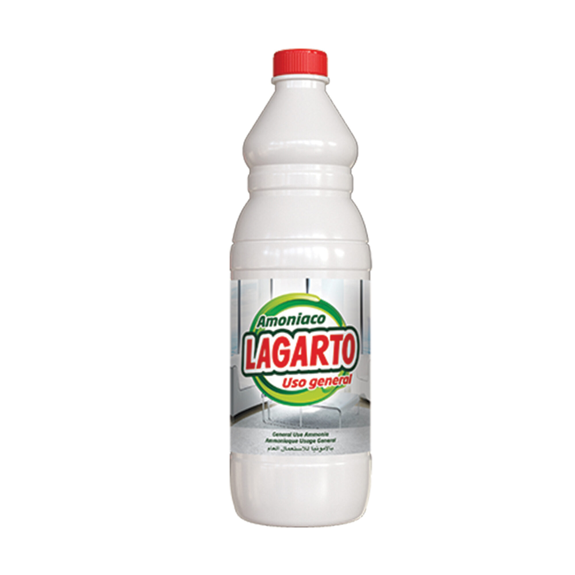 AMONIACO USO GENERAL LAGARTO 1.5L*8