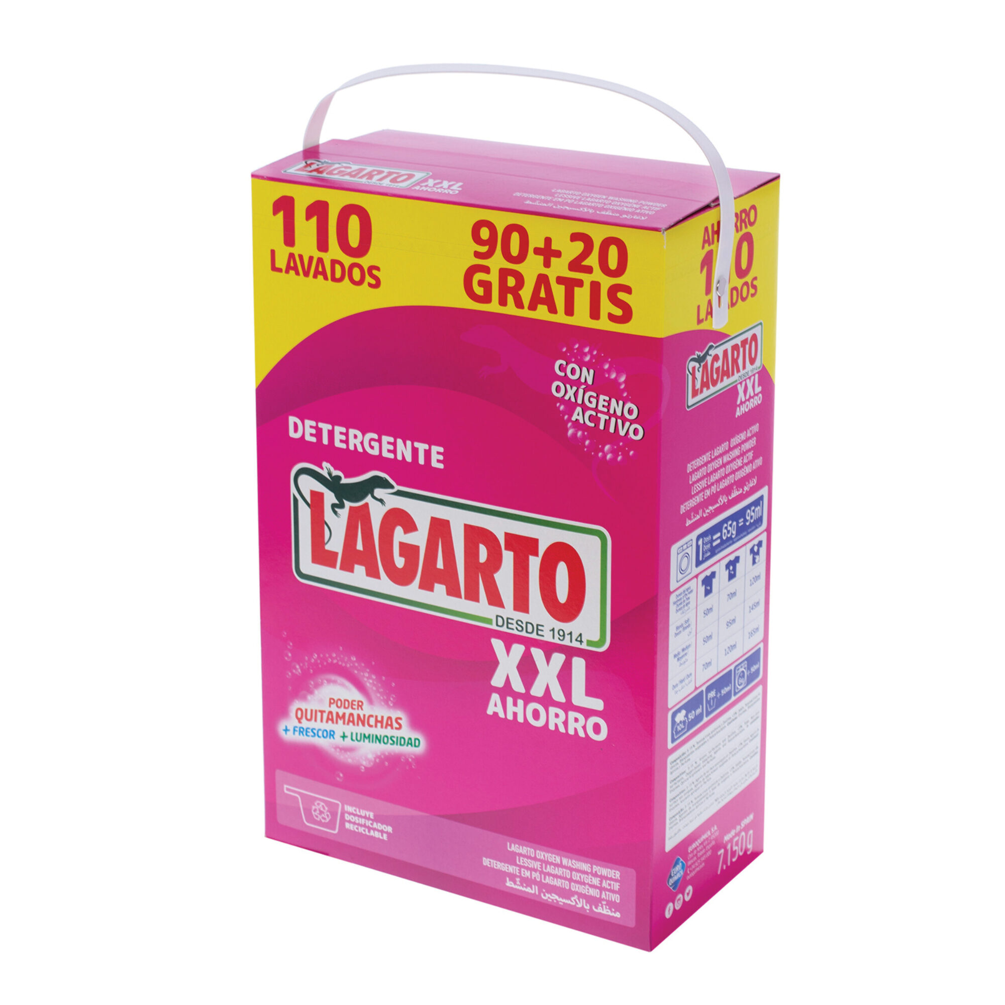 MALETA LAGARTO OXIGEN ACTIVO XXL*3