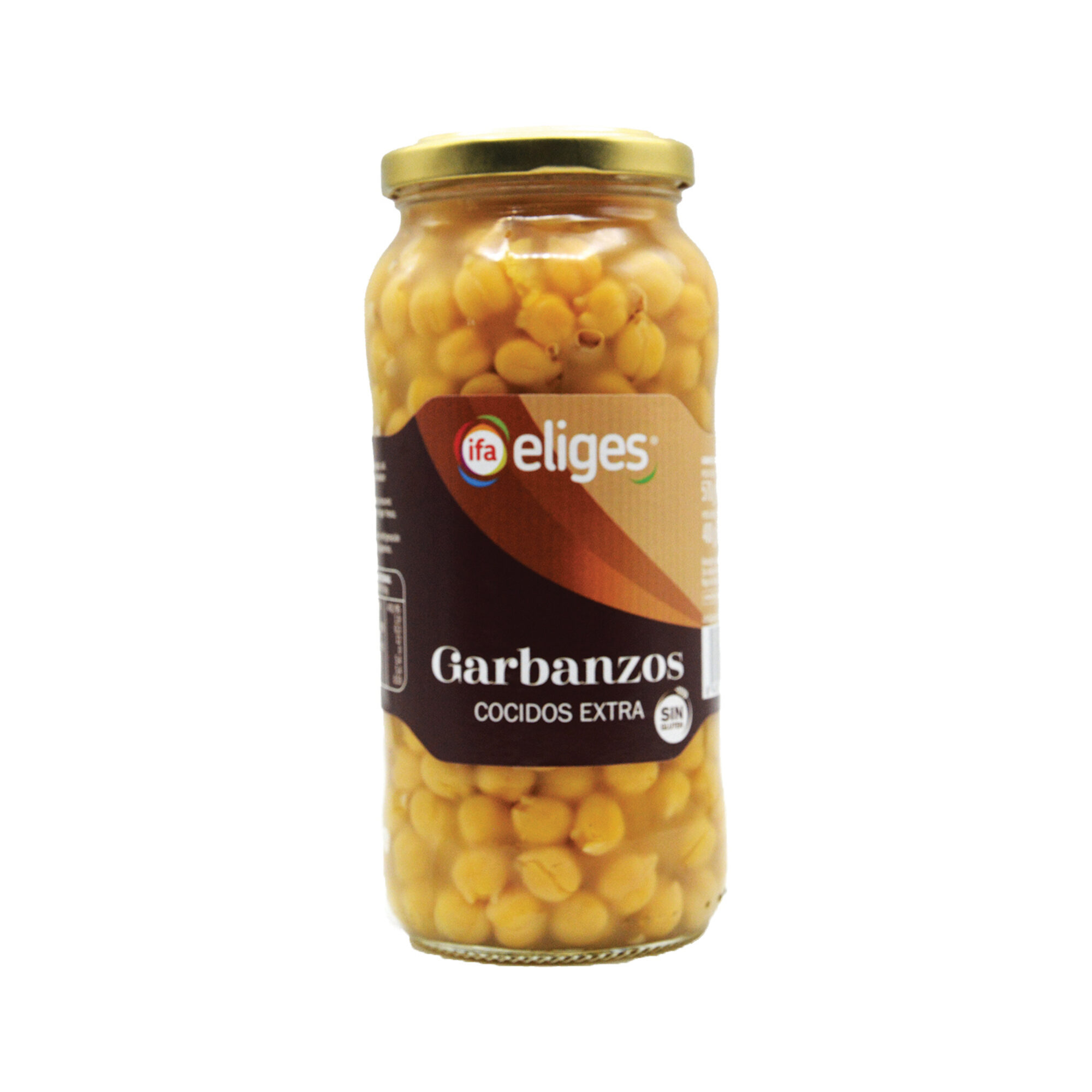 GARBANZOS COCIDOS  IFA ELIGES 840ML*12